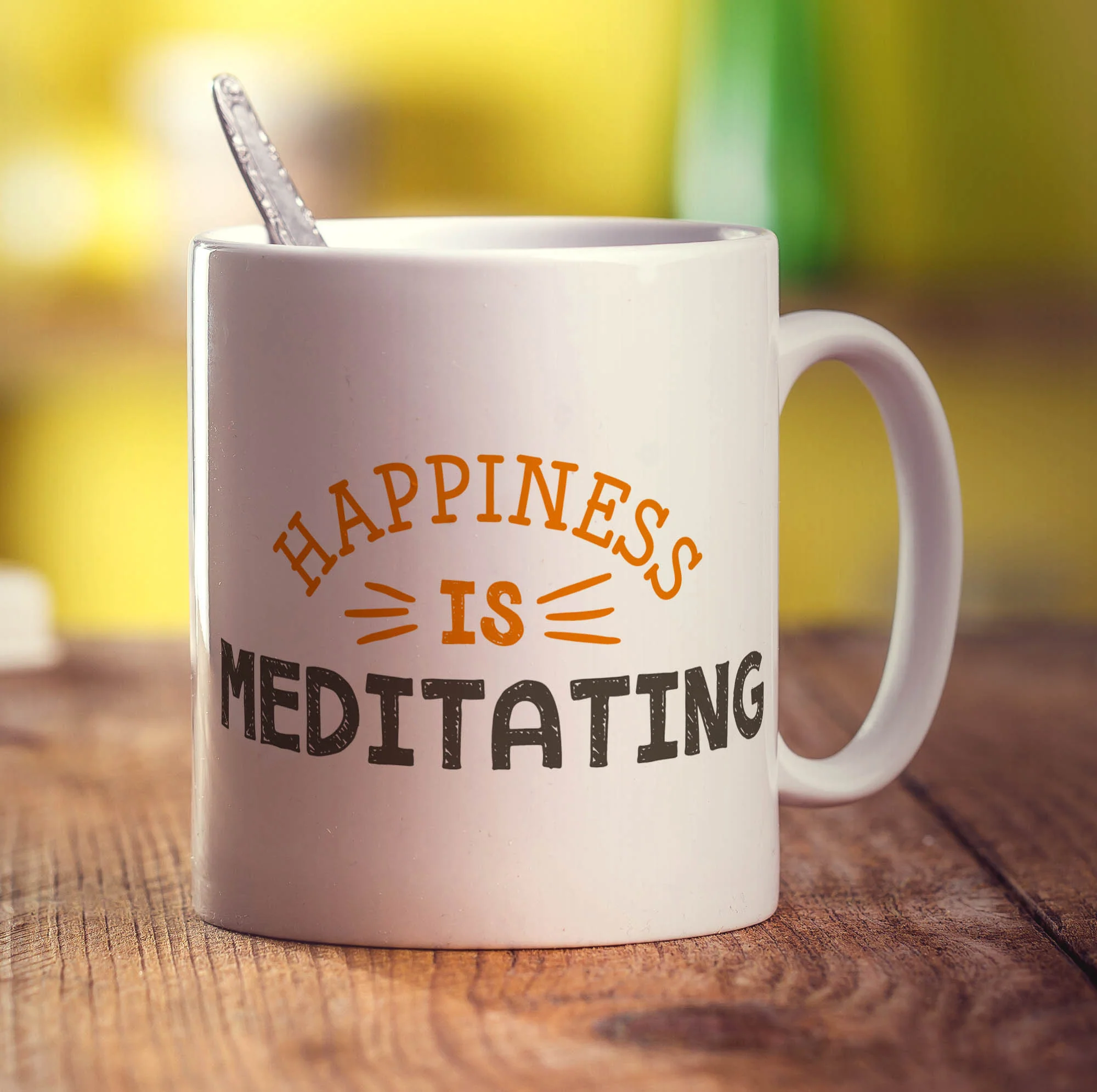 Happiness is Meditating Mug - Image 3