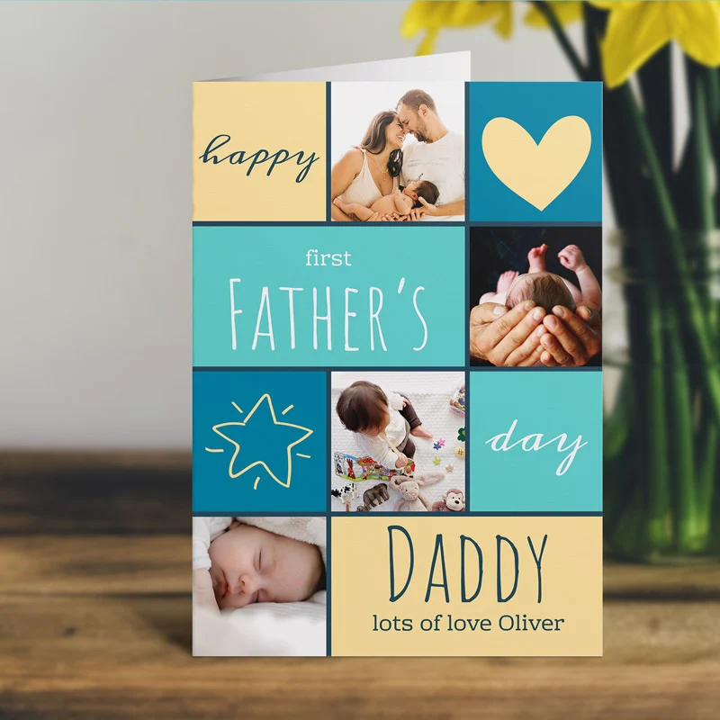 Happy First Father's Day Card - Image 3