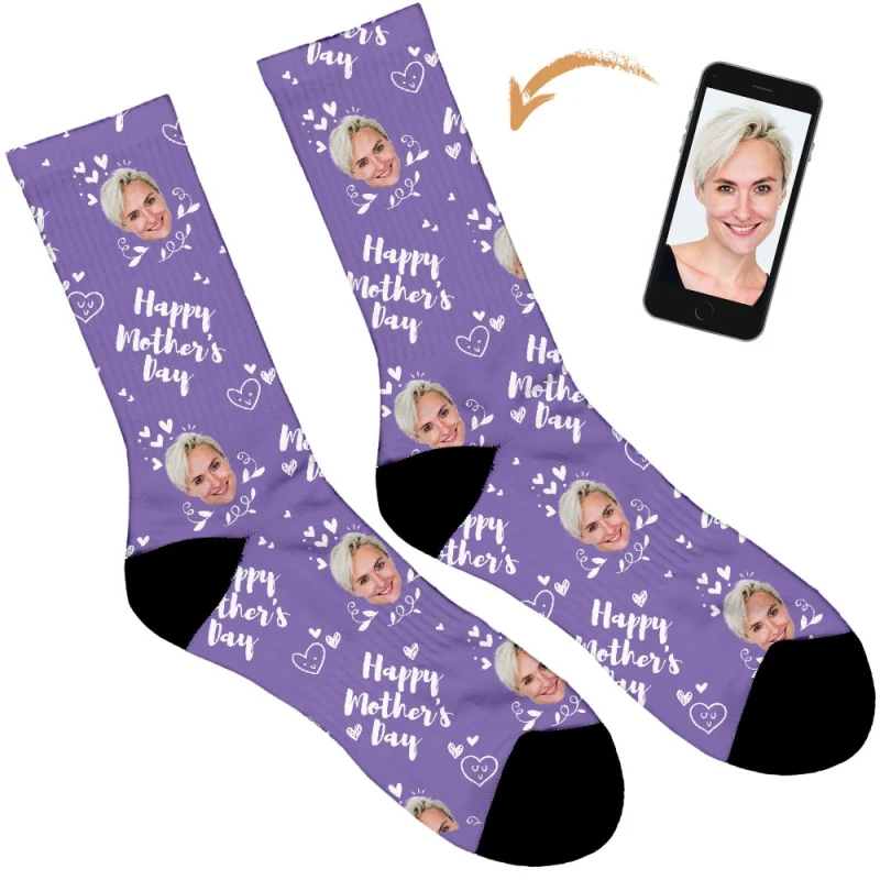 Happy Mothers Day Socks - Hearts - Image 22