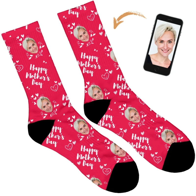 Happy Mothers Day Socks - Hearts - Image 9
