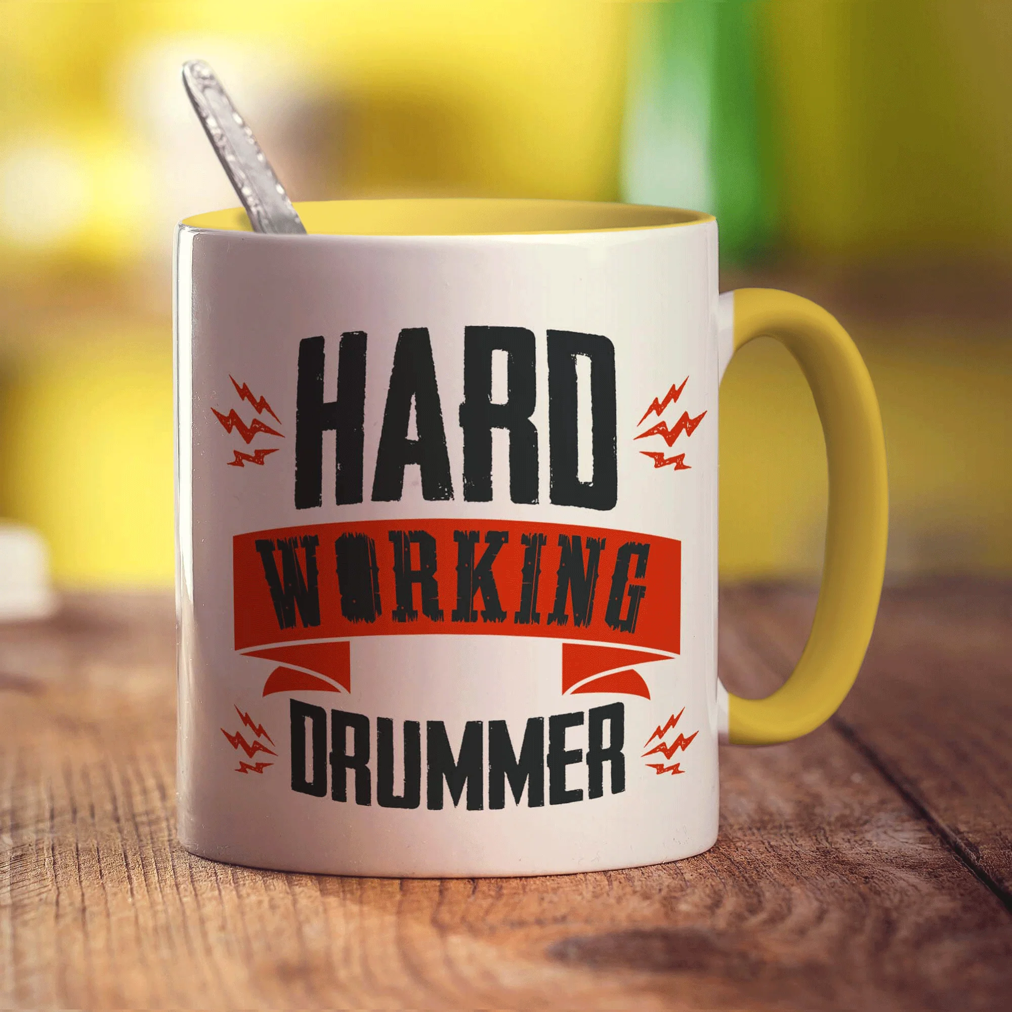 Hard Working Drummer Mug - Image 5