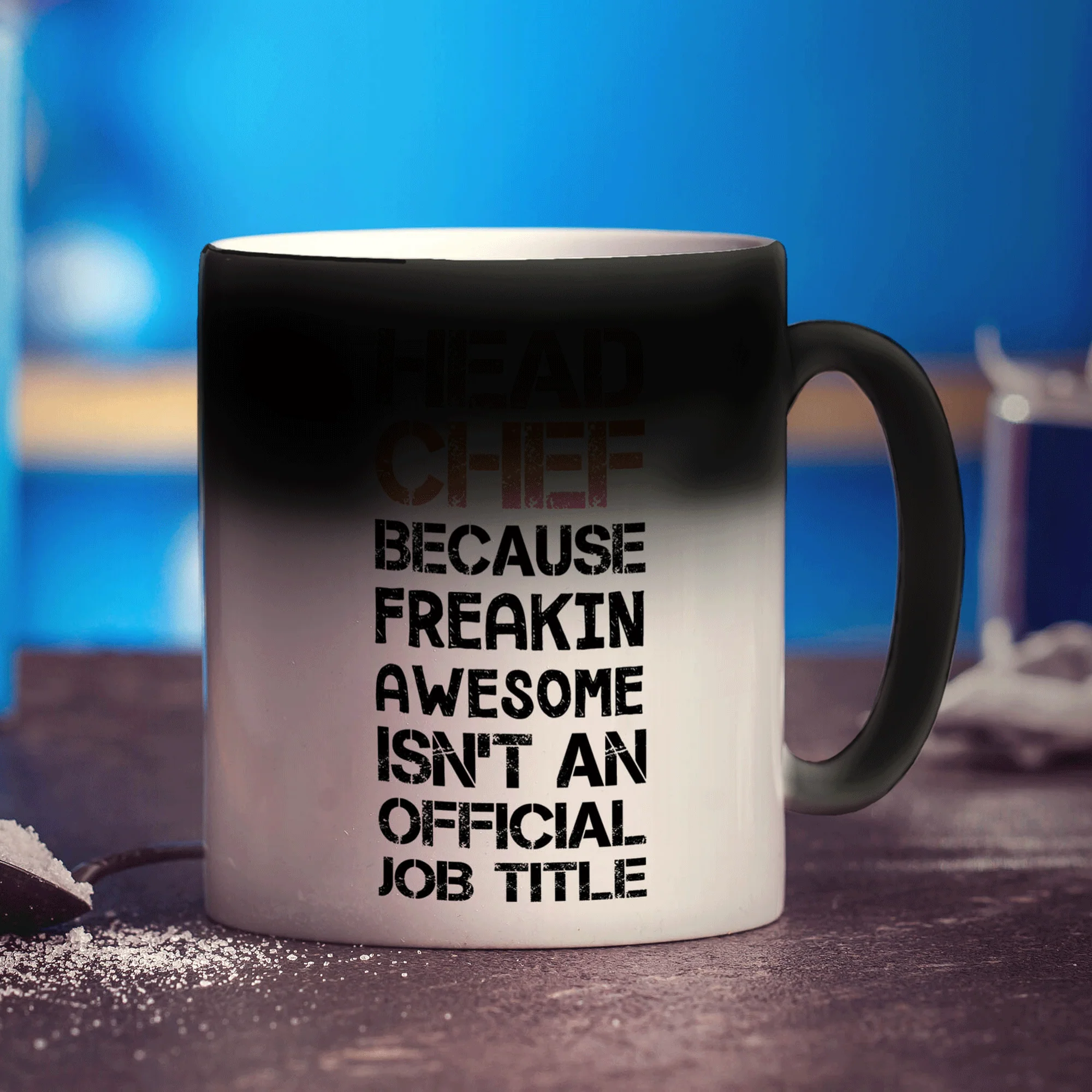 Head Chef Because Freakin' Awesome Isn't an Official Job Title Mug - Image 6