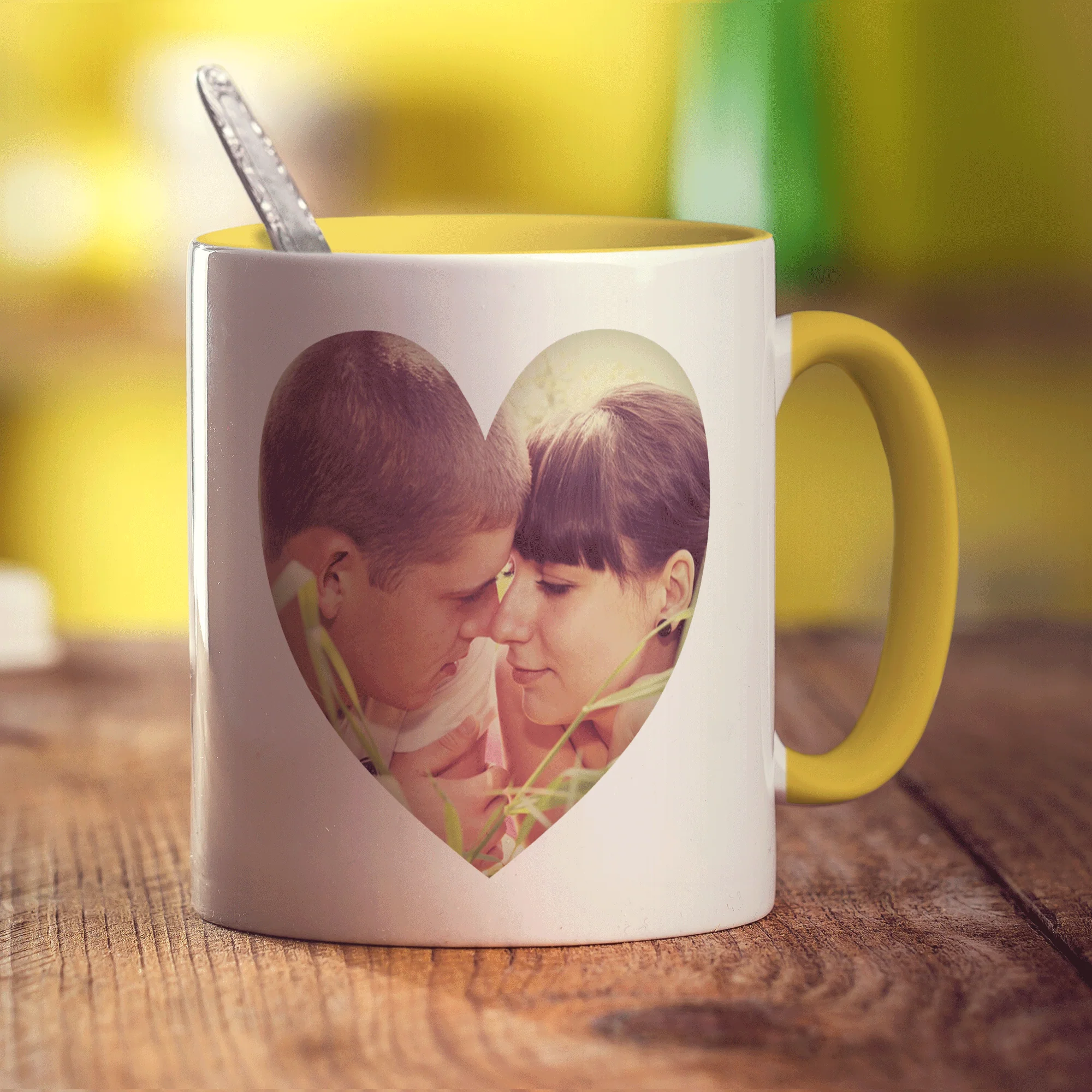 Heart Shaped Photo Mug - Image 11