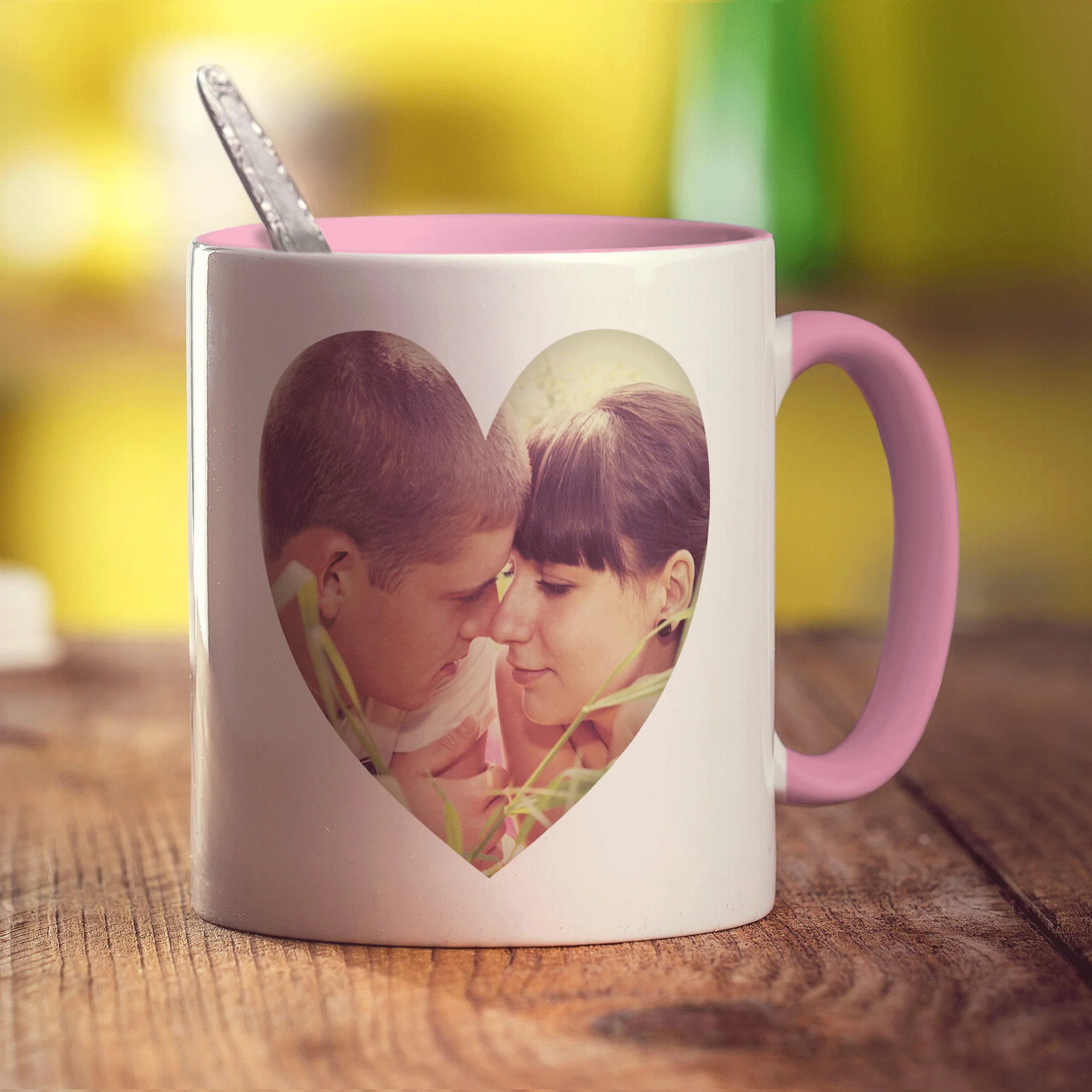 Heart Shaped Photo Mug - Image 15