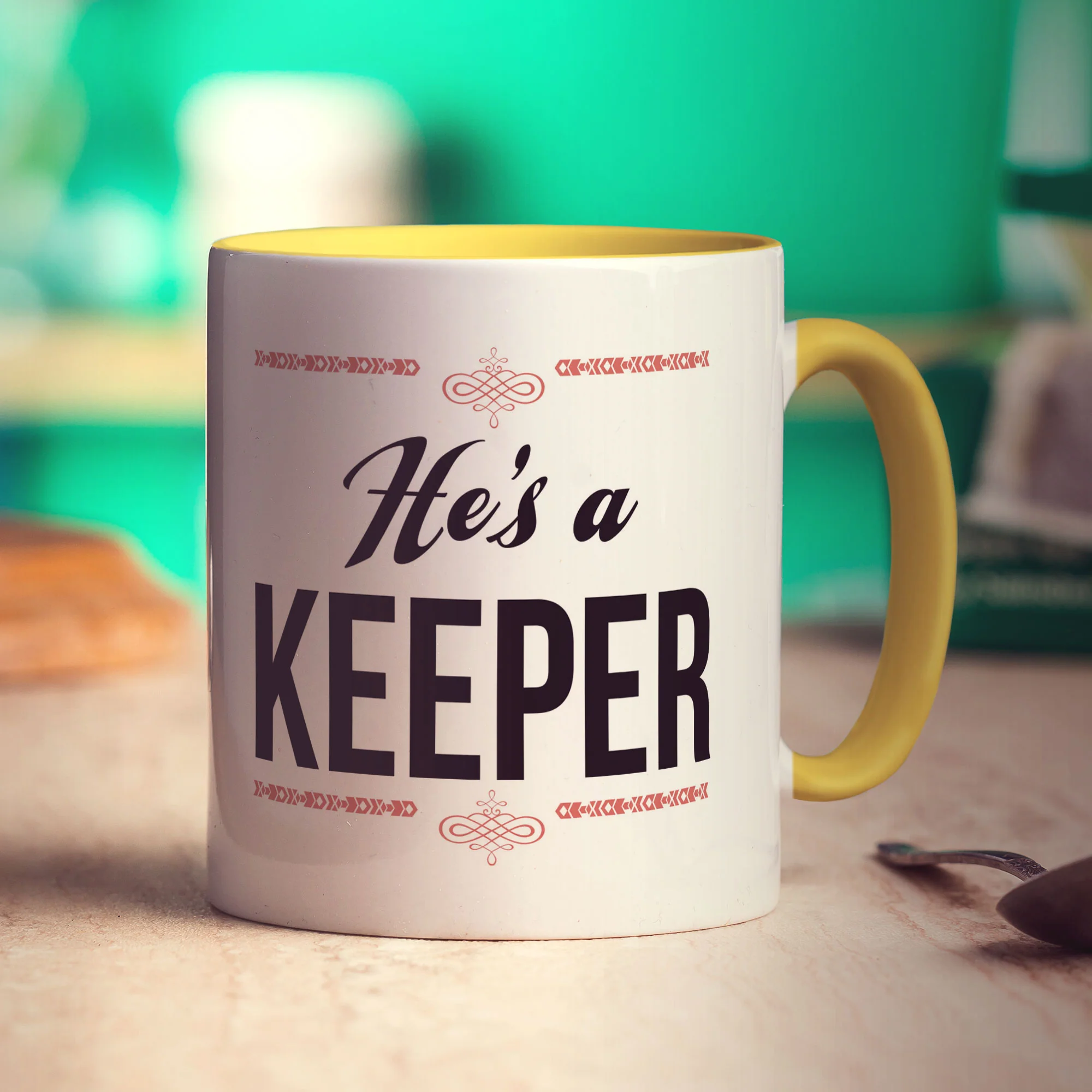 He's a Keeper Mug - Image 5