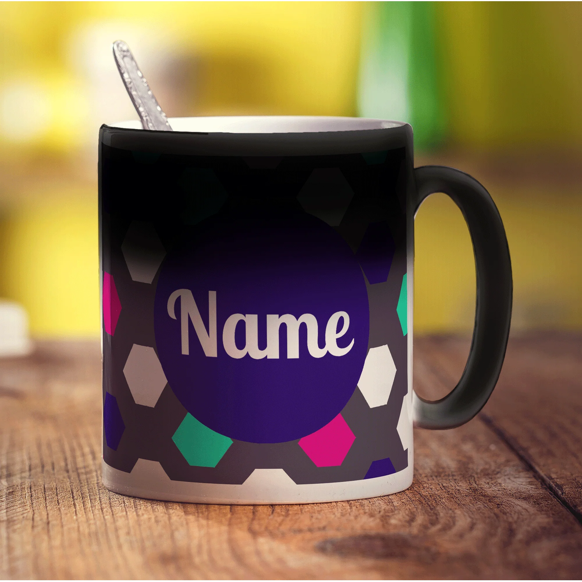 Hexagon Name Mug by Jessica Peppin - Image 10