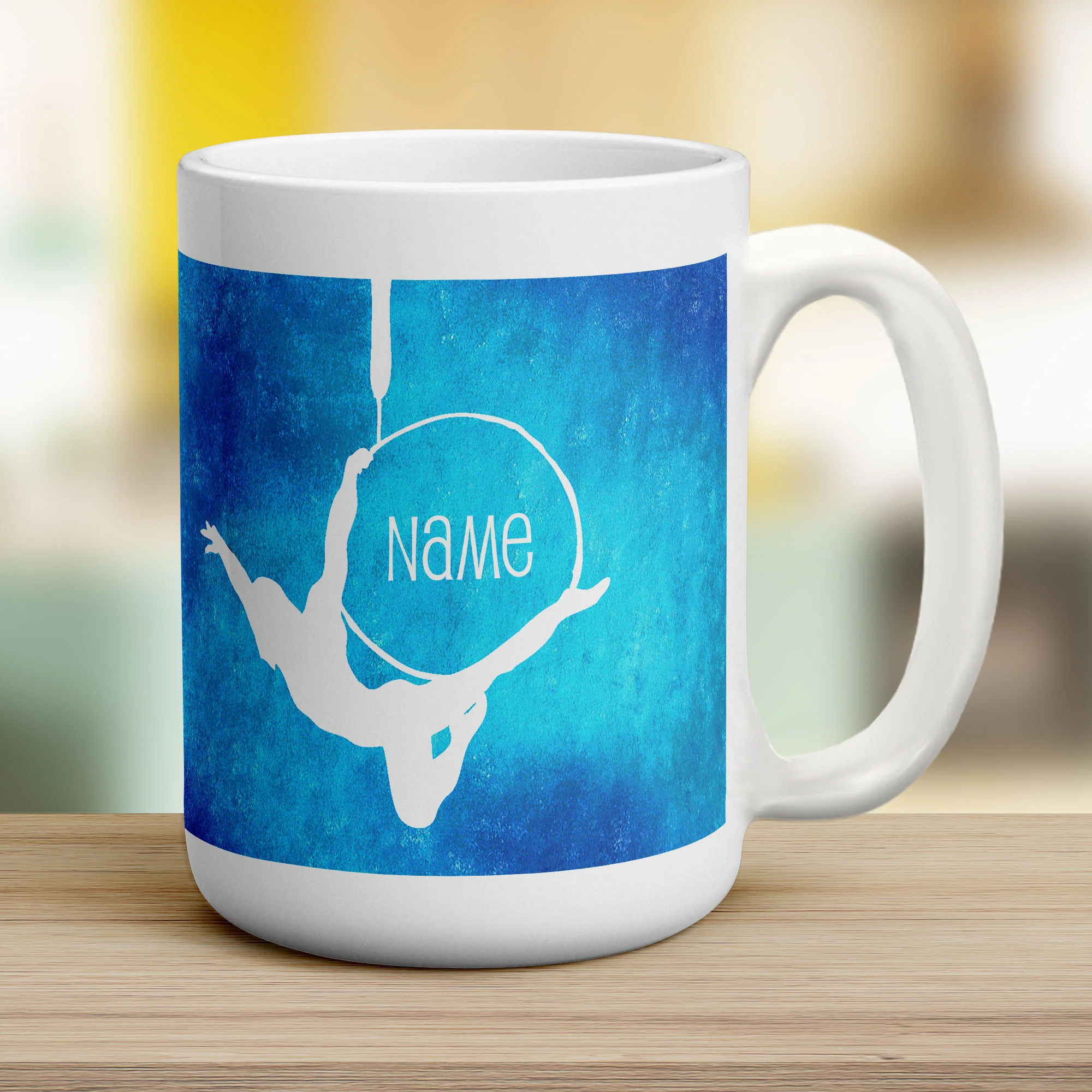 Hoop Acrobat Mug by Anna Lambert - Image 11