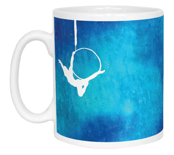 Hoop Acrobat Mug by Anna Lambert - Image 2