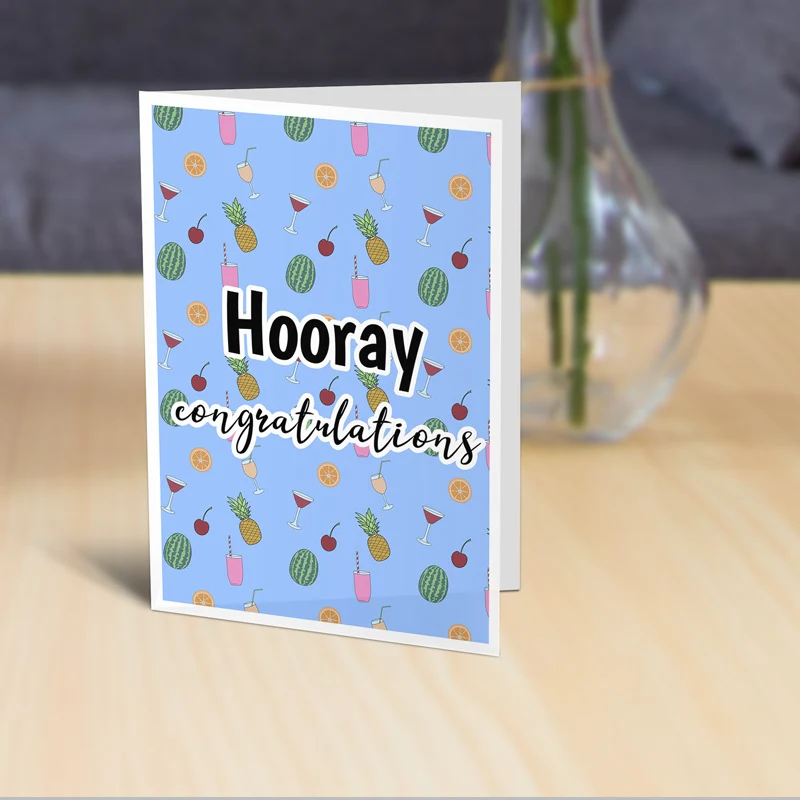 Hooray Congratulations Card - Image 3