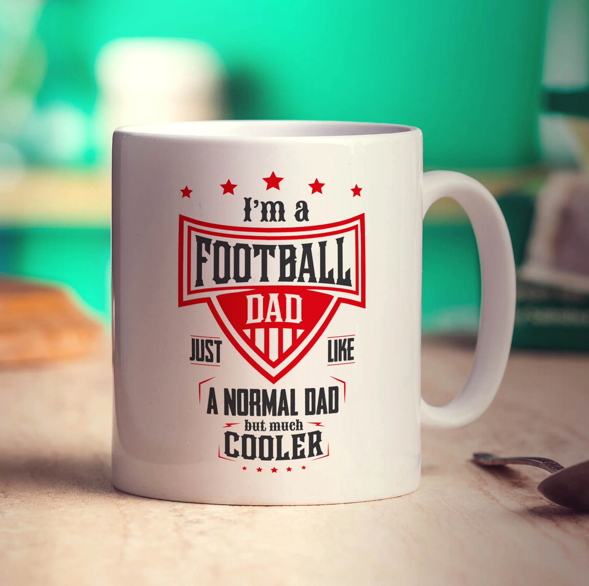 I am a Football Dad Just Like a Normal Dad But Much Cooler Mug