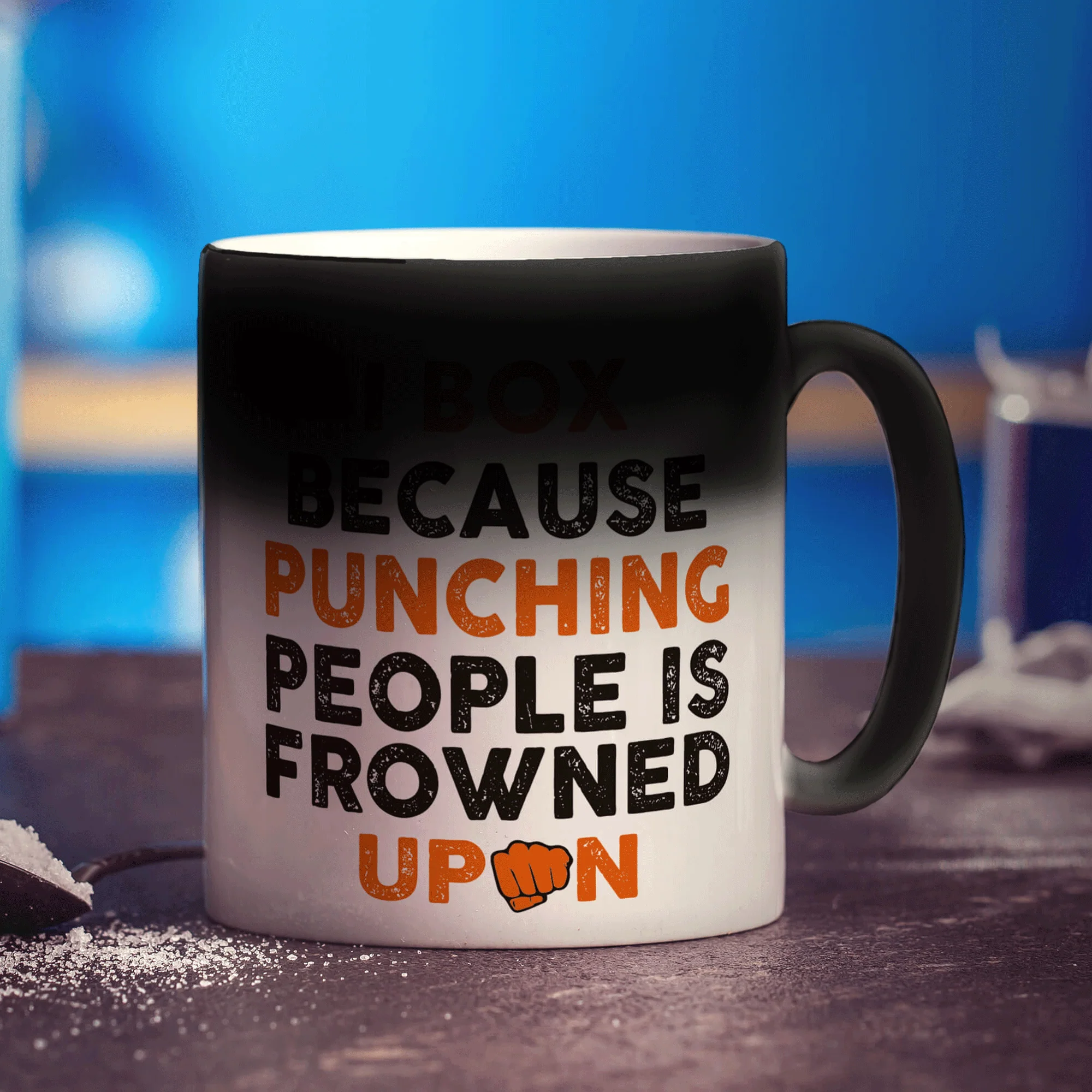 I Box Because Punching People is Frowned Upon Mug - Image 6