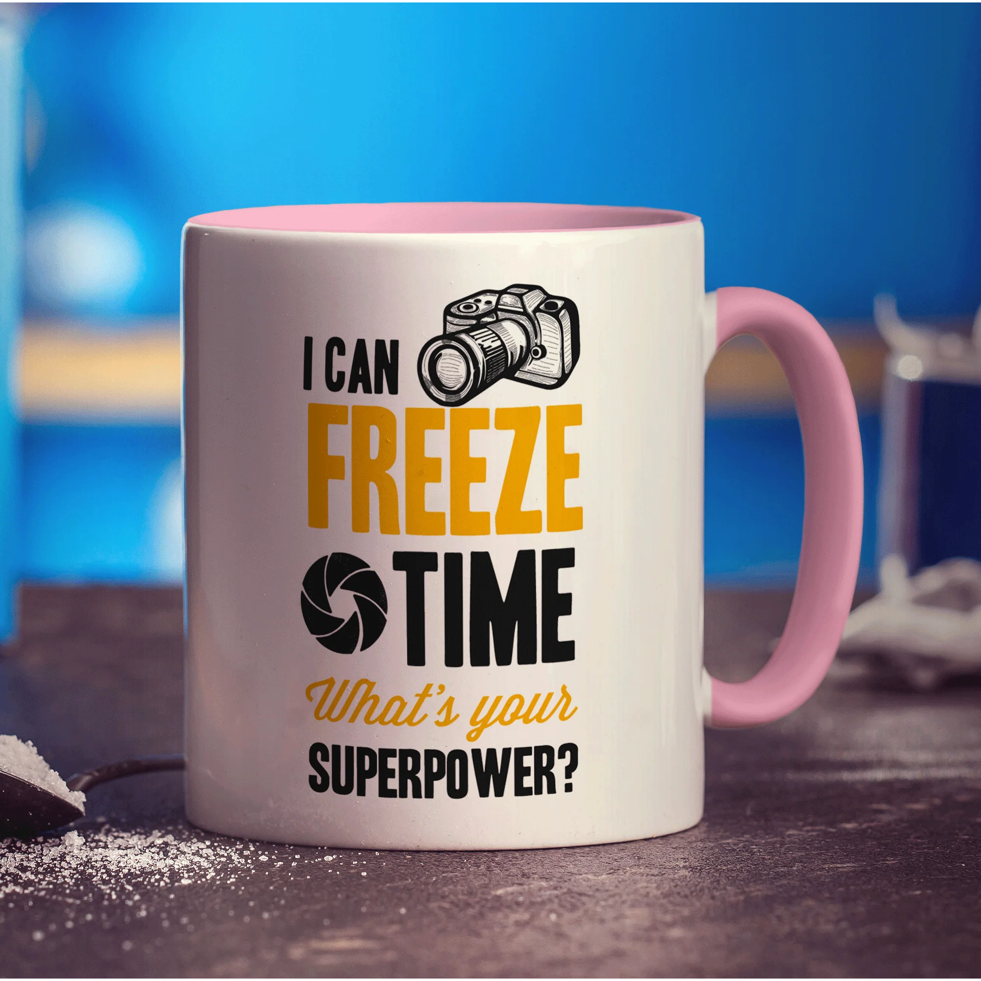I Can Freeze Time What's Your Superpower Mug - Image 9