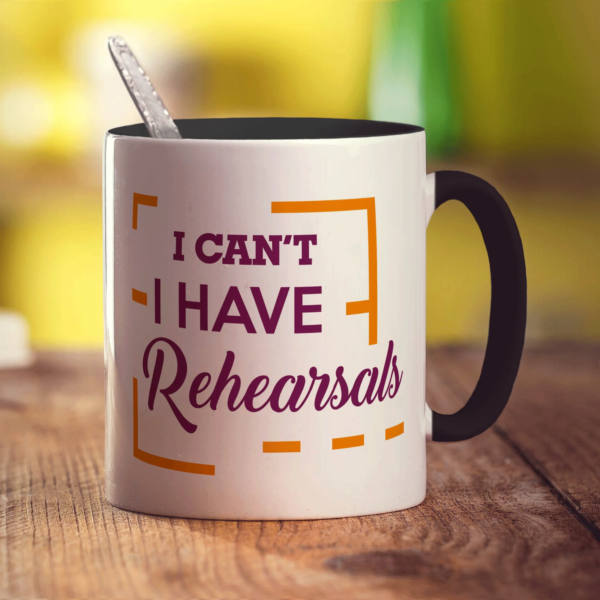 I Can't I have Rehearsals Mug - Image 10