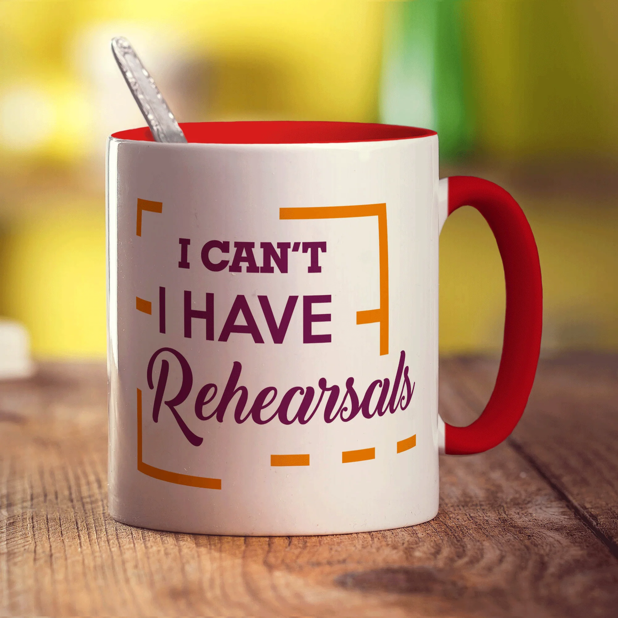 I Can't I have Rehearsals Mug - Image 11