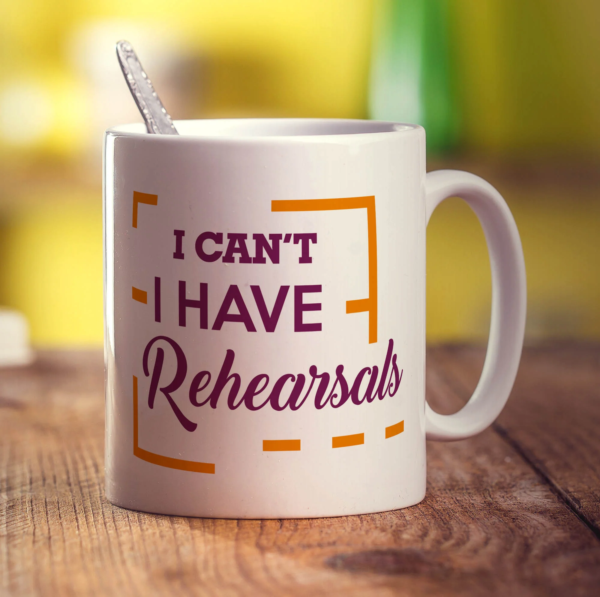 I Can't I have Rehearsals Mug - Image 3
