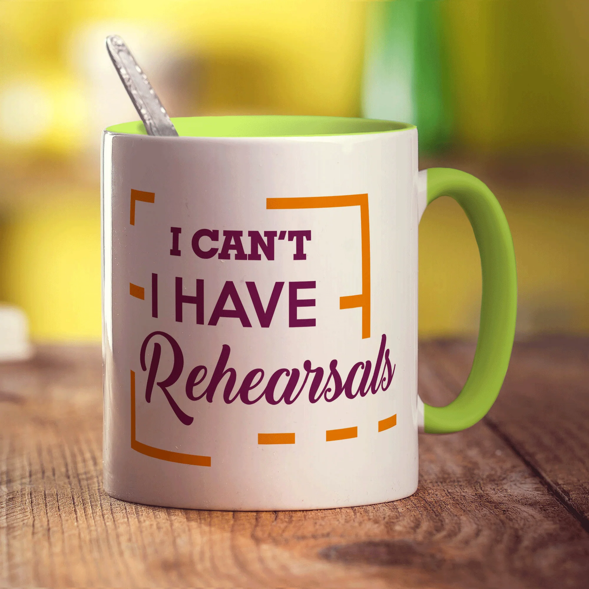 I Can't I have Rehearsals Mug - Image 7