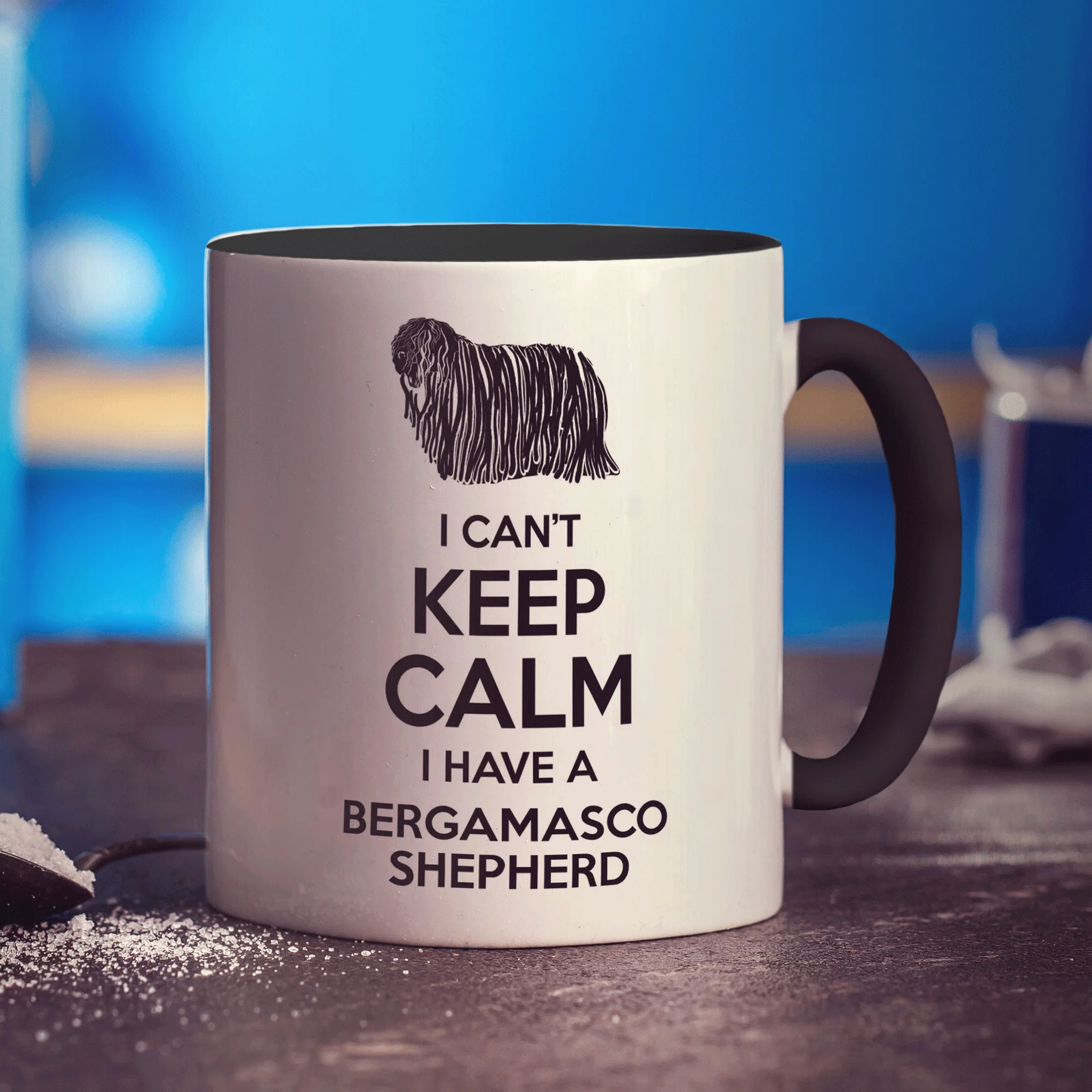 I Can't Keep Calm I Have A Bergamasco Shepherd Mug - Image 10