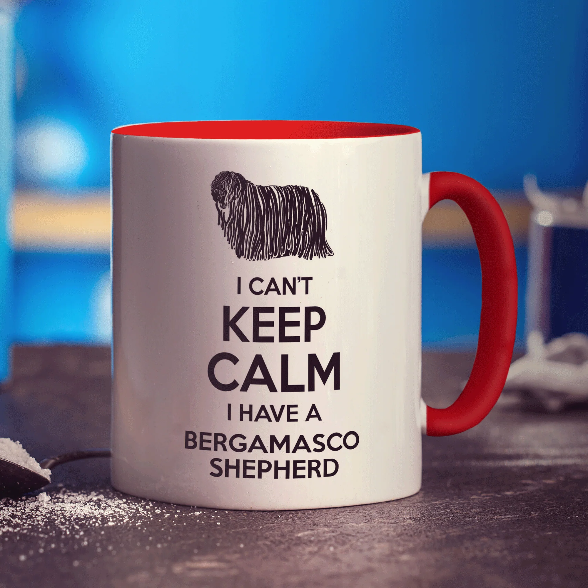 I Can't Keep Calm I Have A Bergamasco Shepherd Mug - Image 11