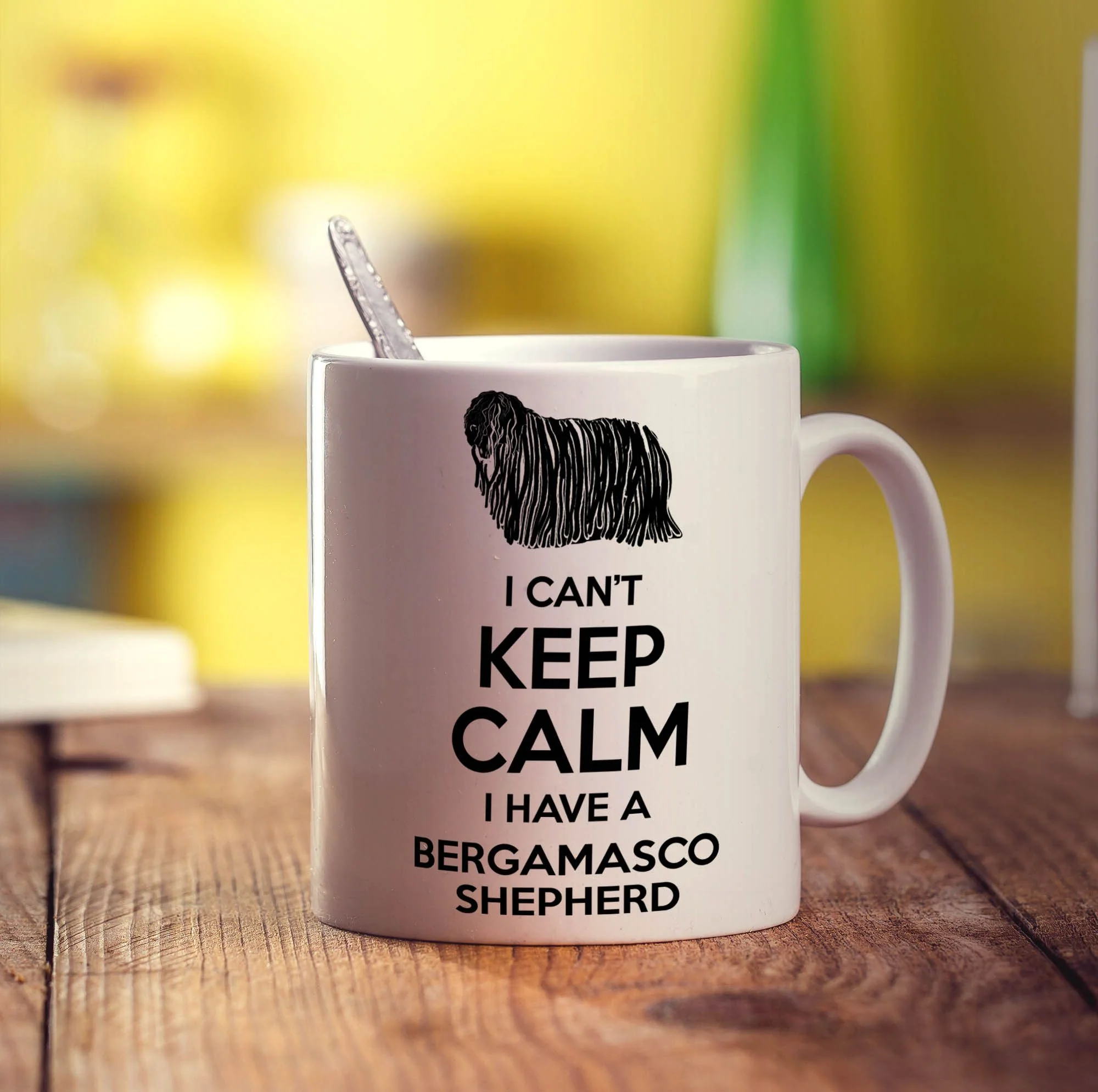 I Can't Keep Calm I Have A Bergamasco Shepherd Mug - Image 3