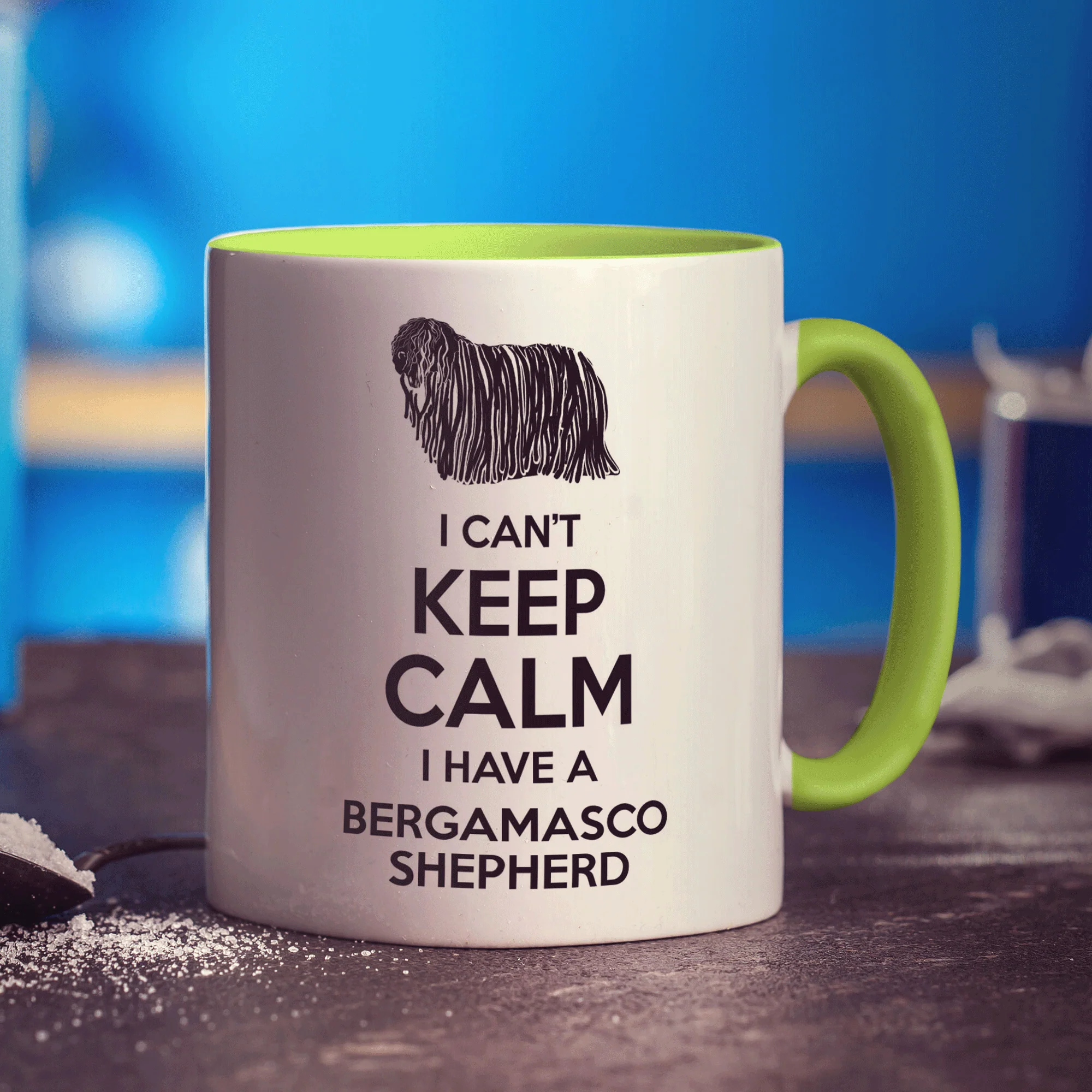 I Can't Keep Calm I Have A Bergamasco Shepherd Mug - Image 7