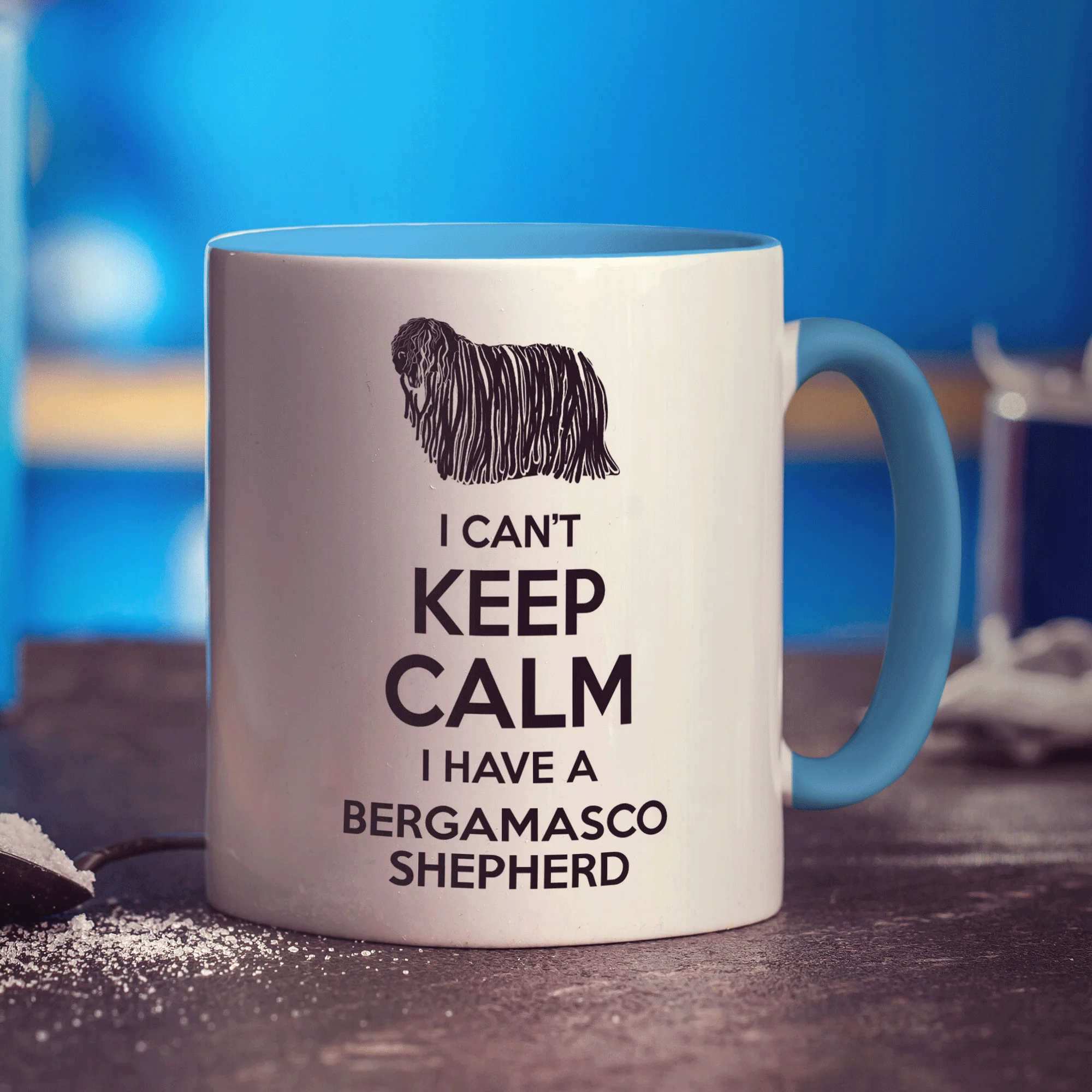 I Can't Keep Calm I Have A Bergamasco Shepherd Mug - Image 8