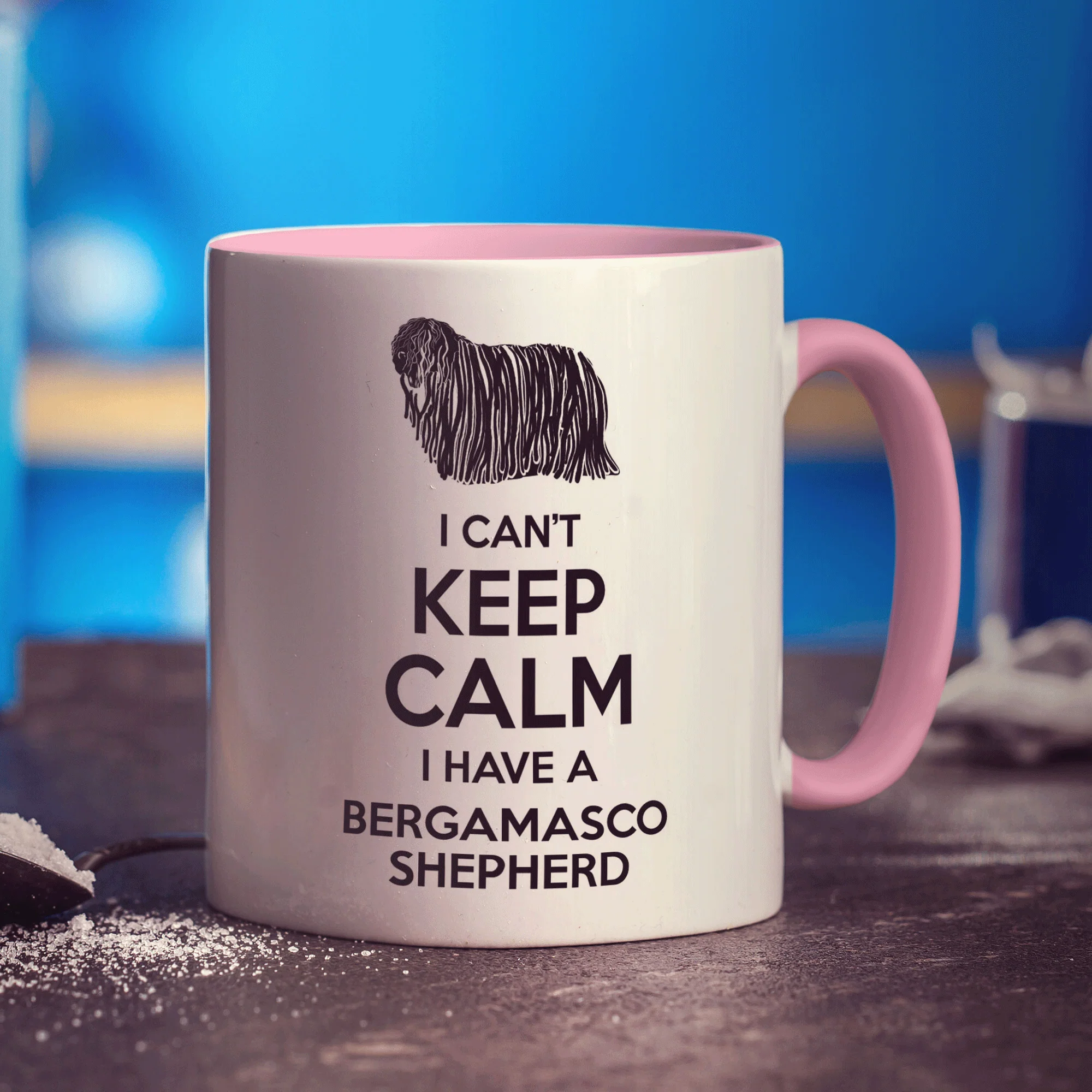 I Can't Keep Calm I Have A Bergamasco Shepherd Mug - Image 9