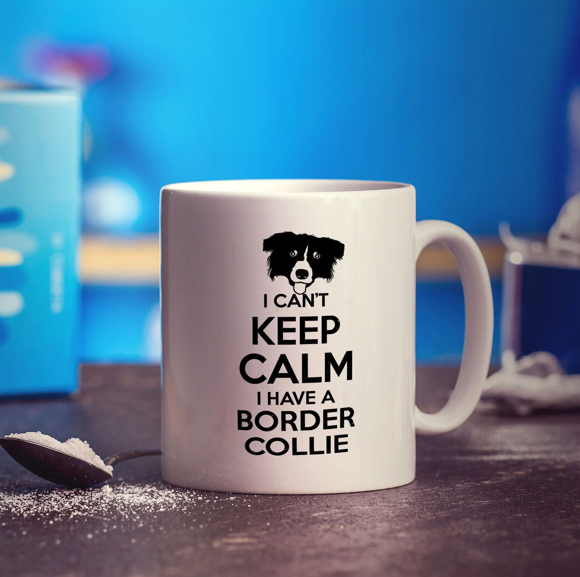 I Can't Keep Calm I Have a Border Collie Mug - Image 3
