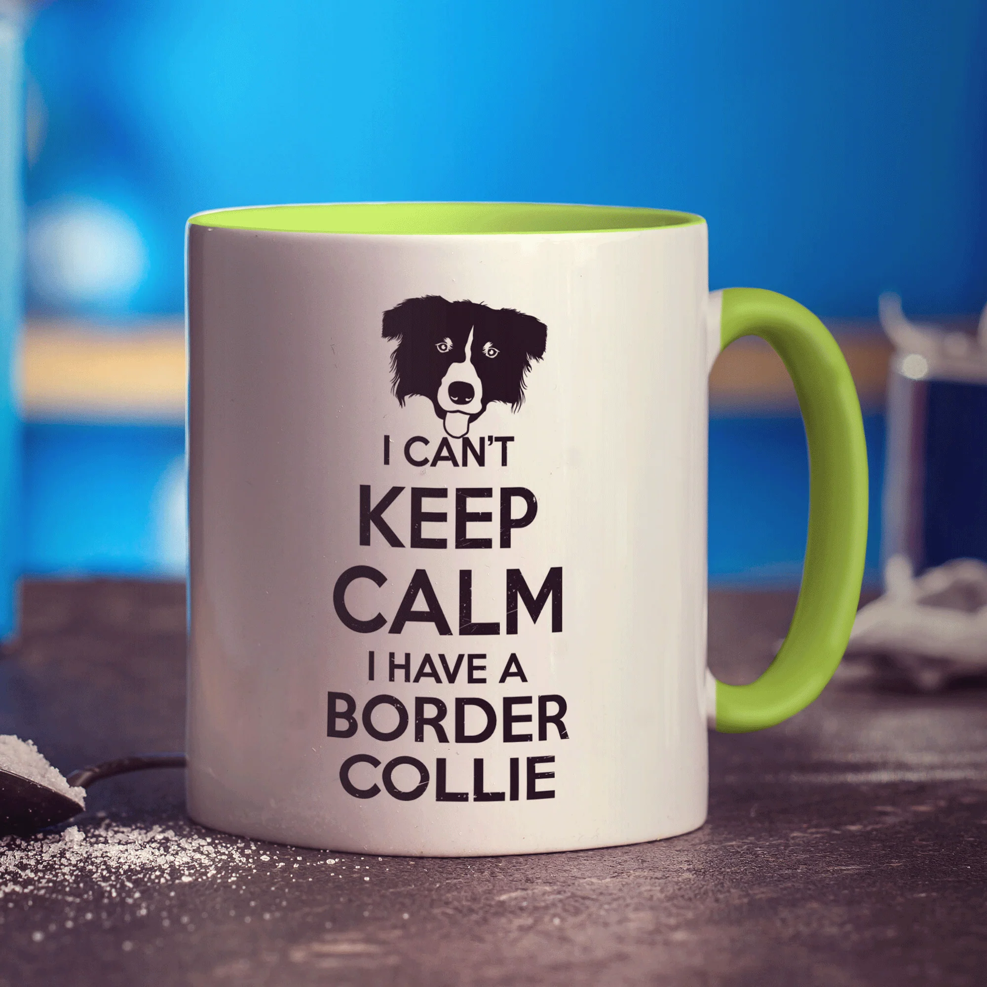 I Can't Keep Calm I Have a Border Collie Mug - Image 7