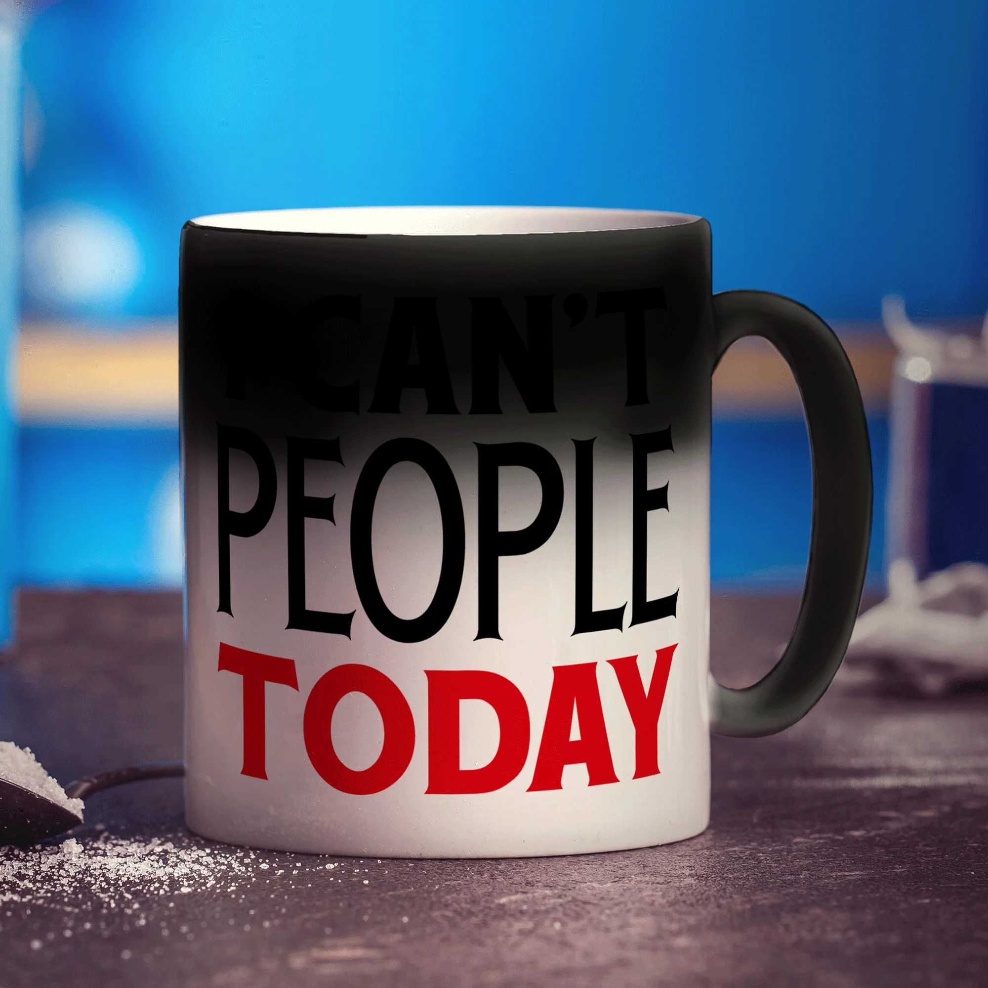 I Can't People Today Mug - Image 6