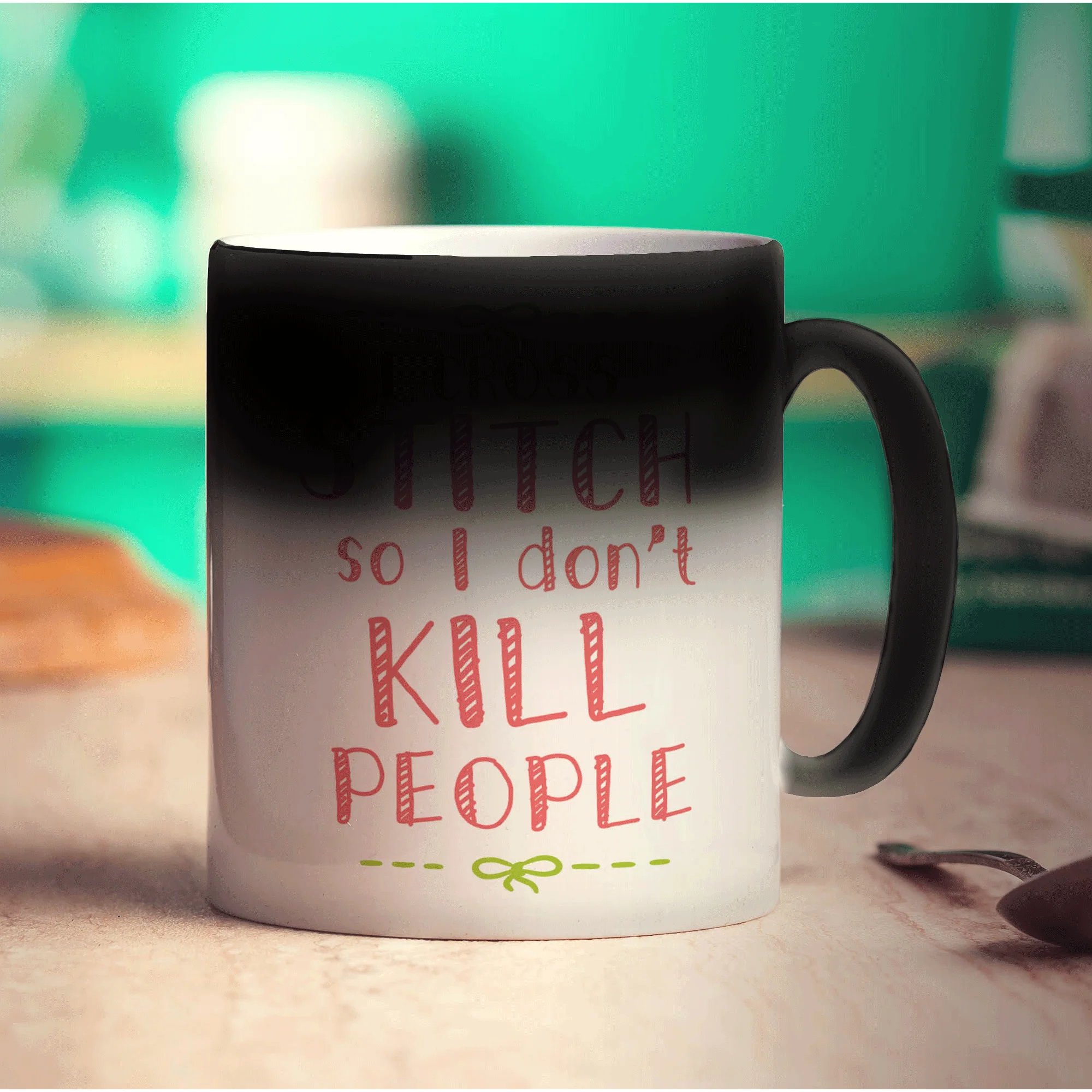 I Cross Stitch So I Don't Kill People Mug - Image 6