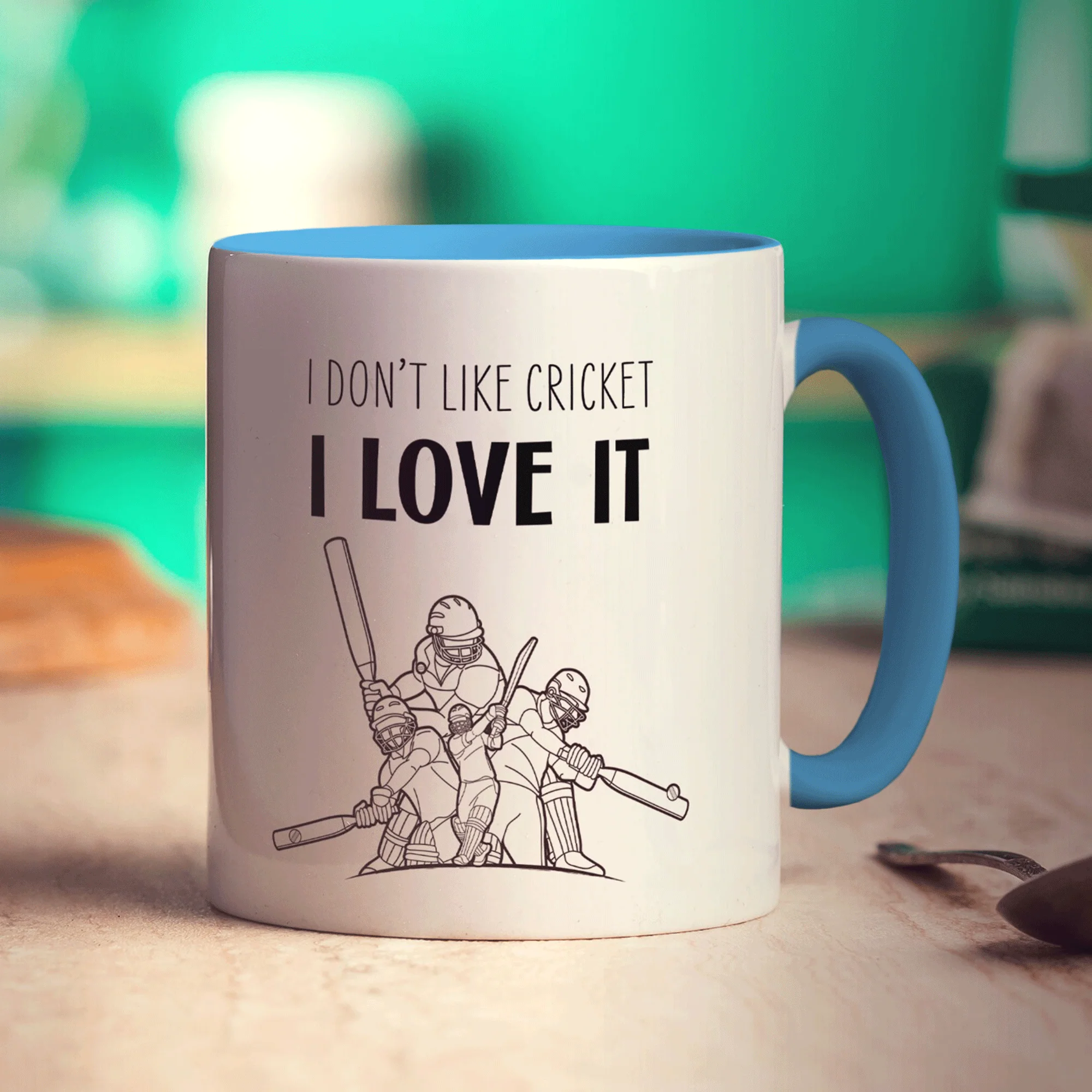 I Don't Like Cricket I Love It Mug - Image 10