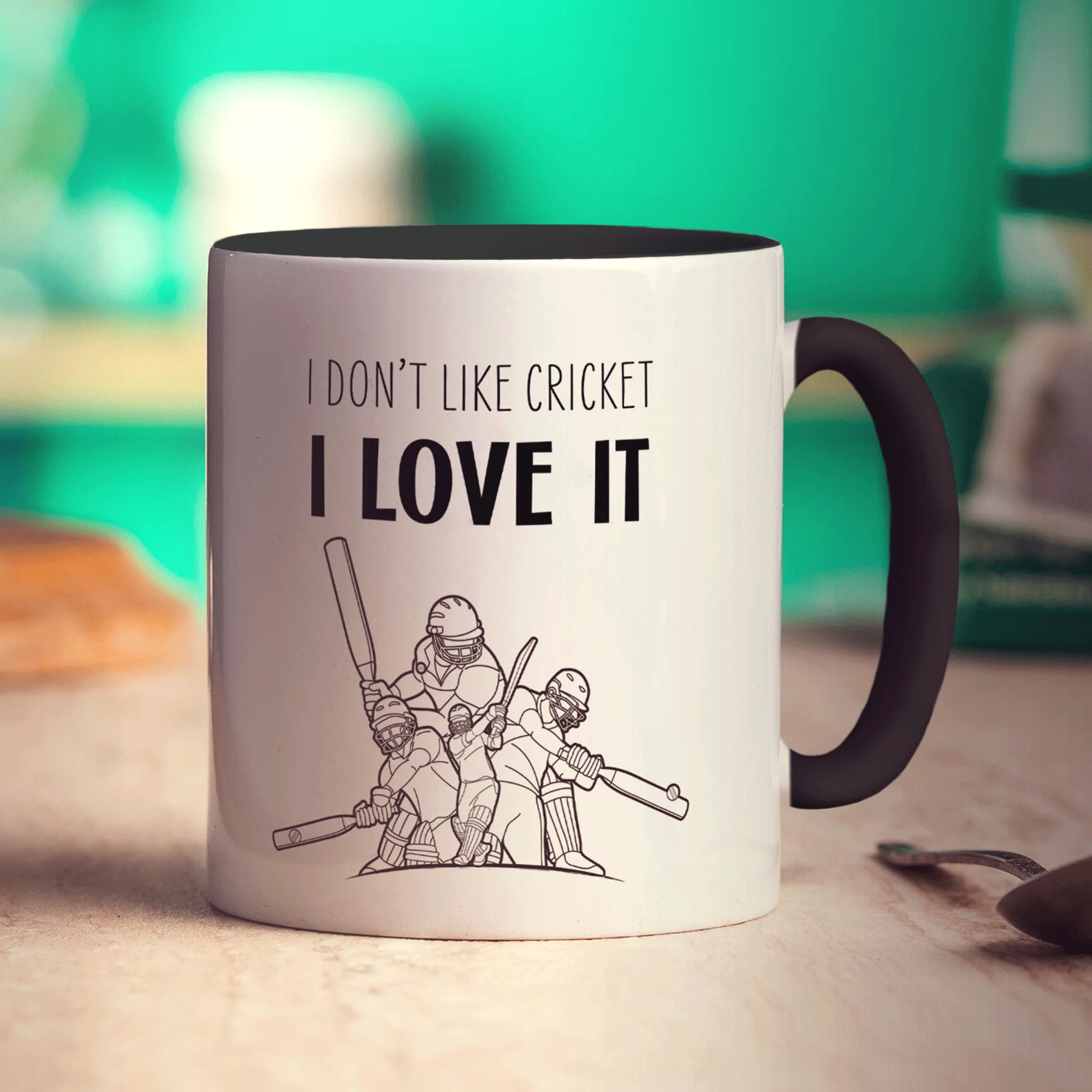 I Don't Like Cricket I Love It Mug - Image 12