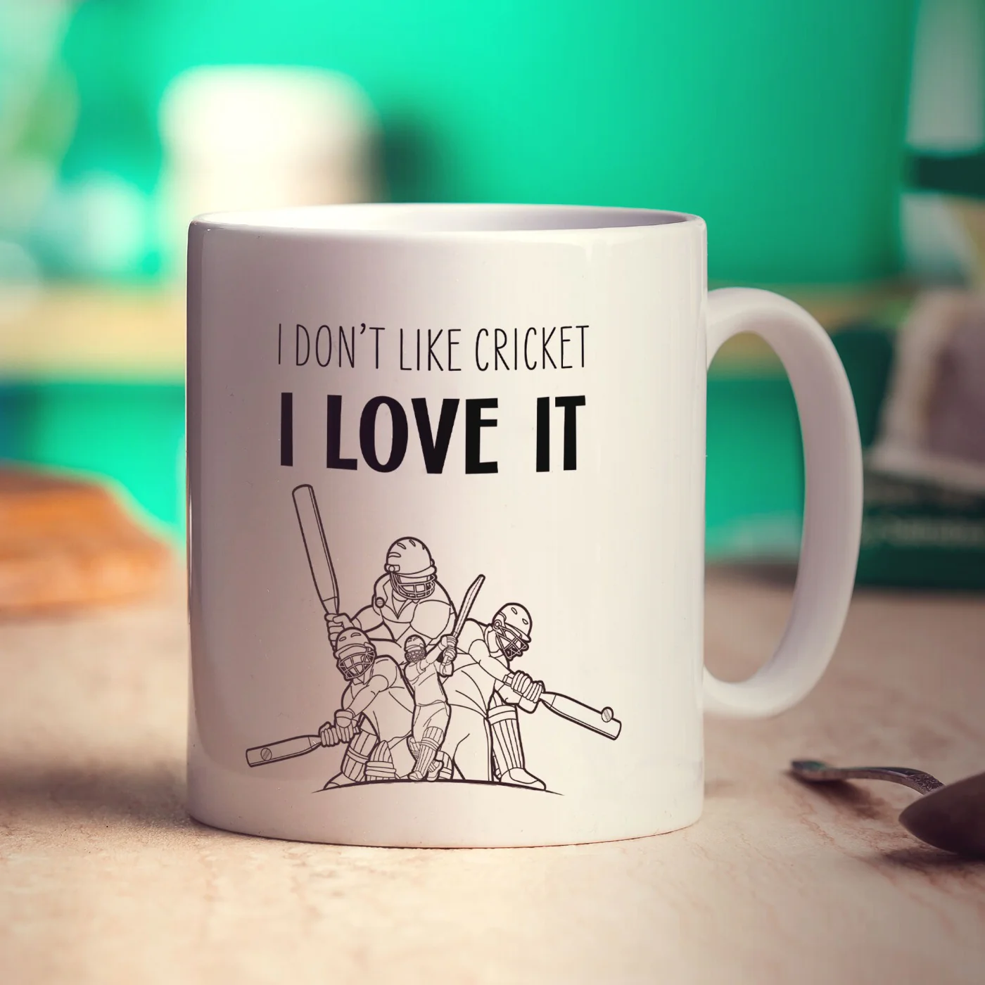 I Don't Like Cricket I Love It Mug - Image 4