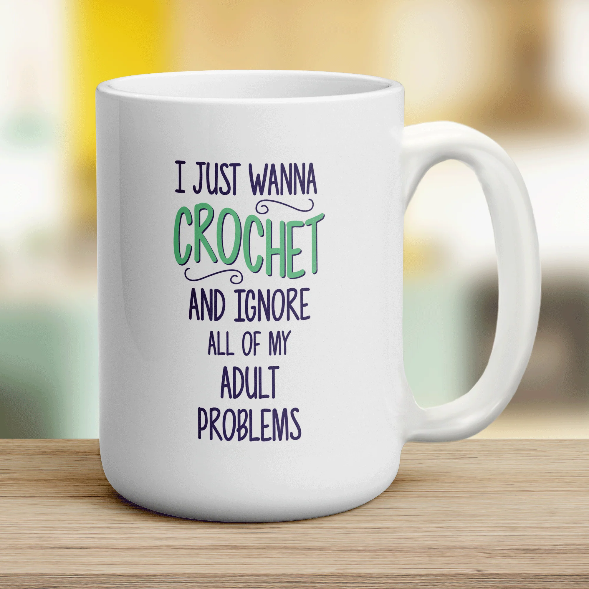 I Have O.C.D Obsessive Crocheting Disorder Mug - Image 12