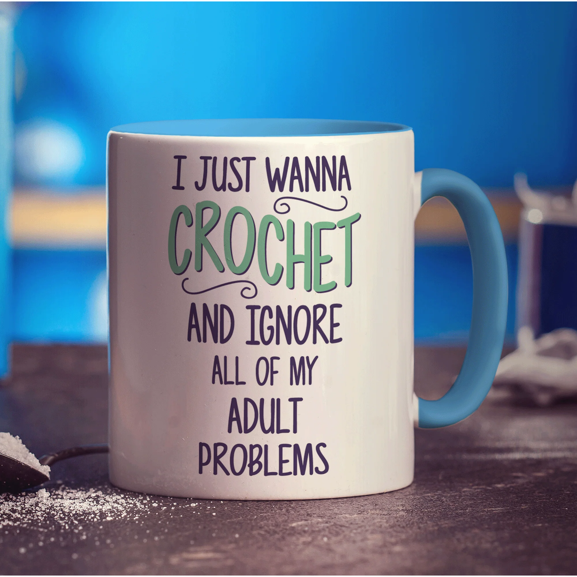 I Have O.C.D Obsessive Crocheting Disorder Mug - Image 8