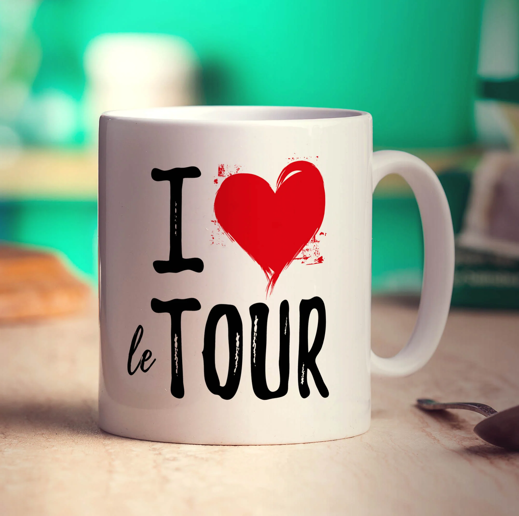 I Heart Le Tour Mug - Image 3