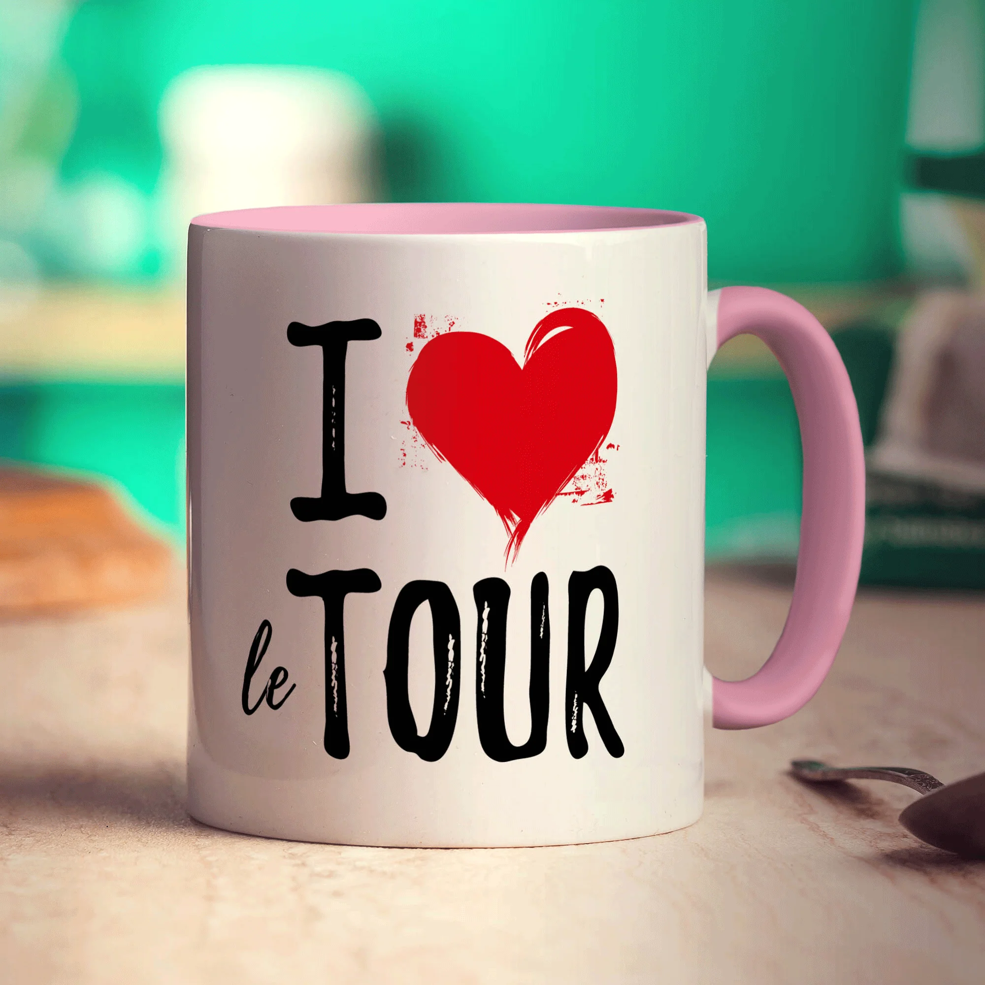 I Heart Le Tour Mug - Image 9