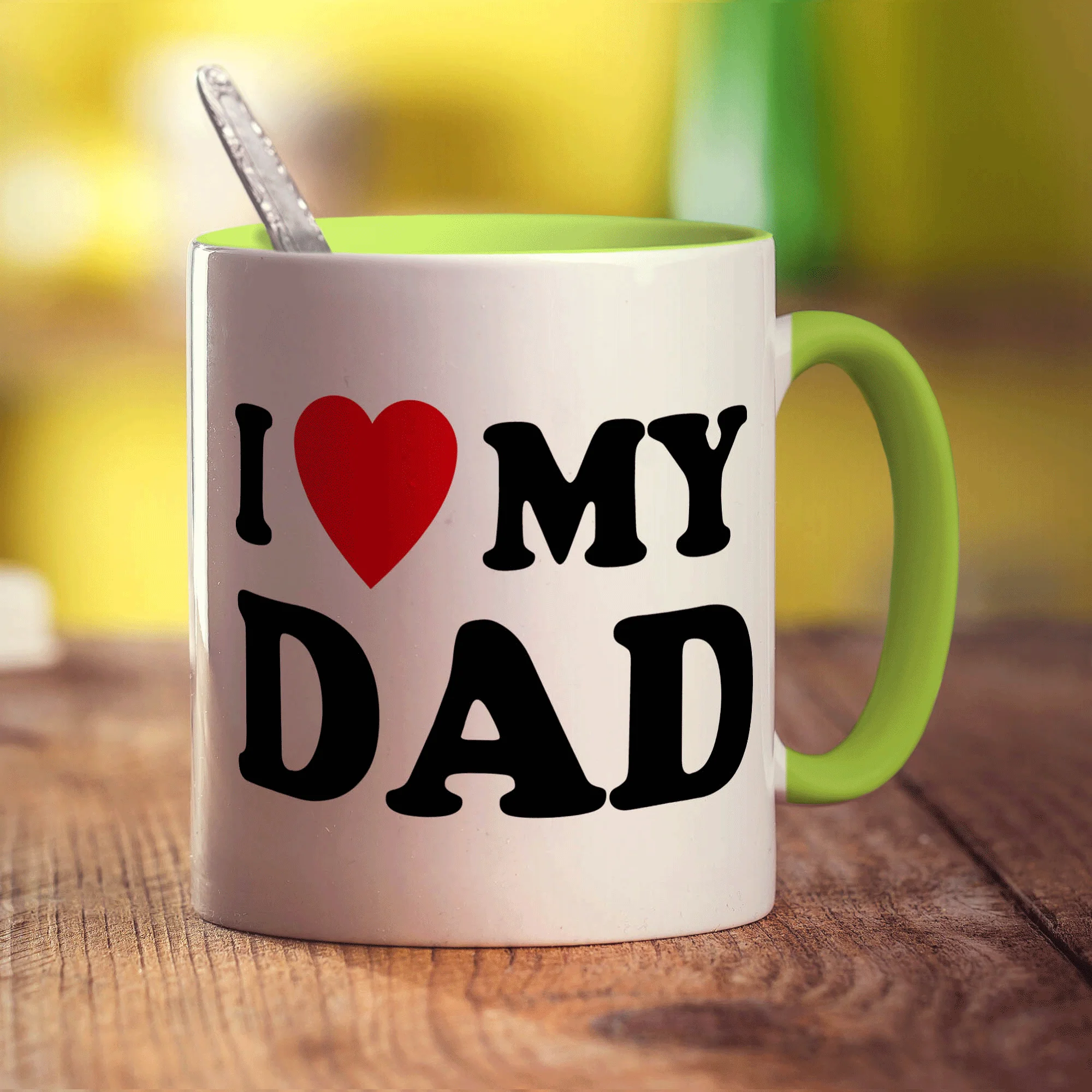 I Heart My Dad Mug - Image 7