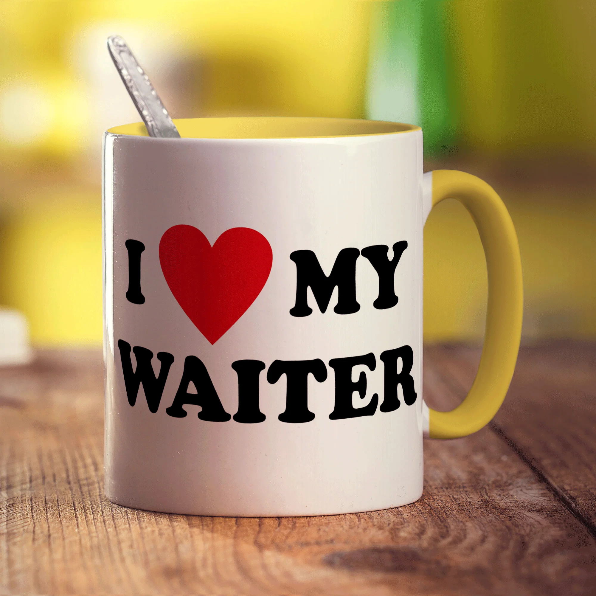 I Heart My Waiter Mug - Image 5