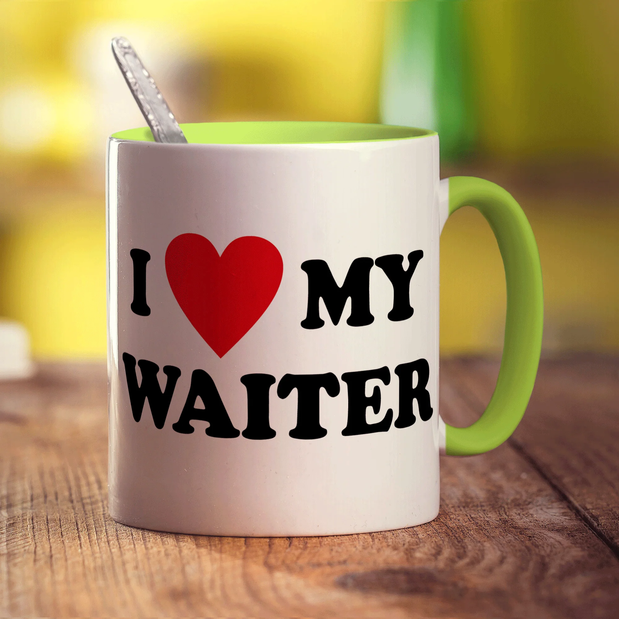 I Heart My Waiter Mug - Image 7