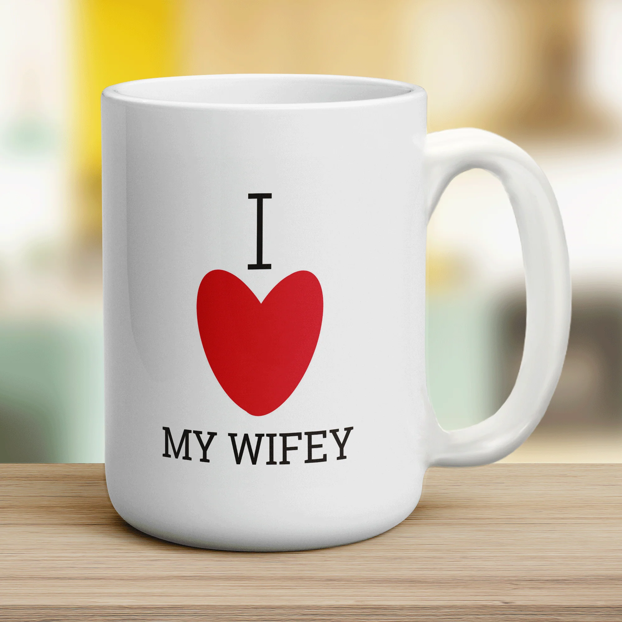 I Heart My Wifey Mug - Image 12