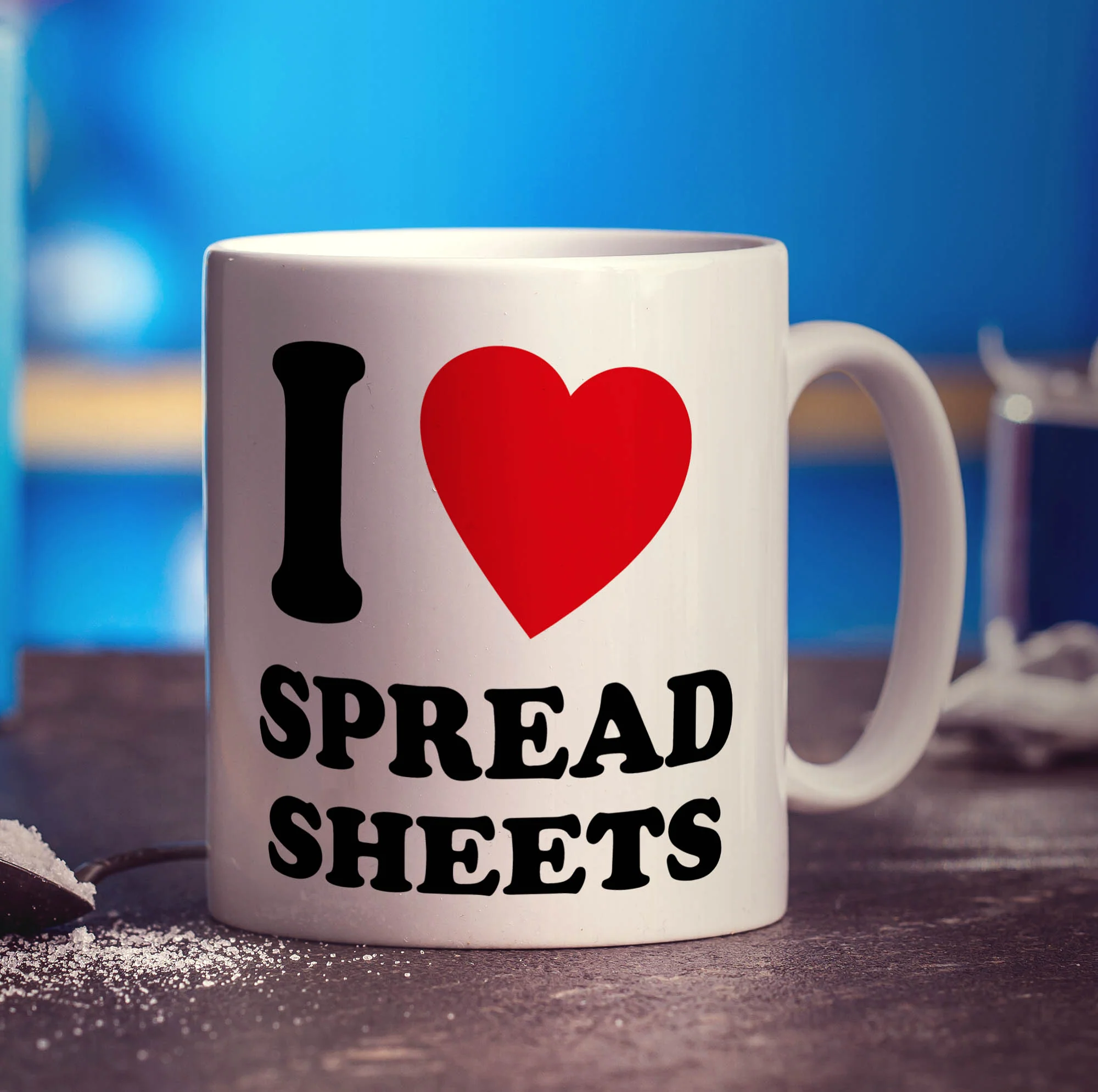 I Heart Spreadsheets Mug - Image 3