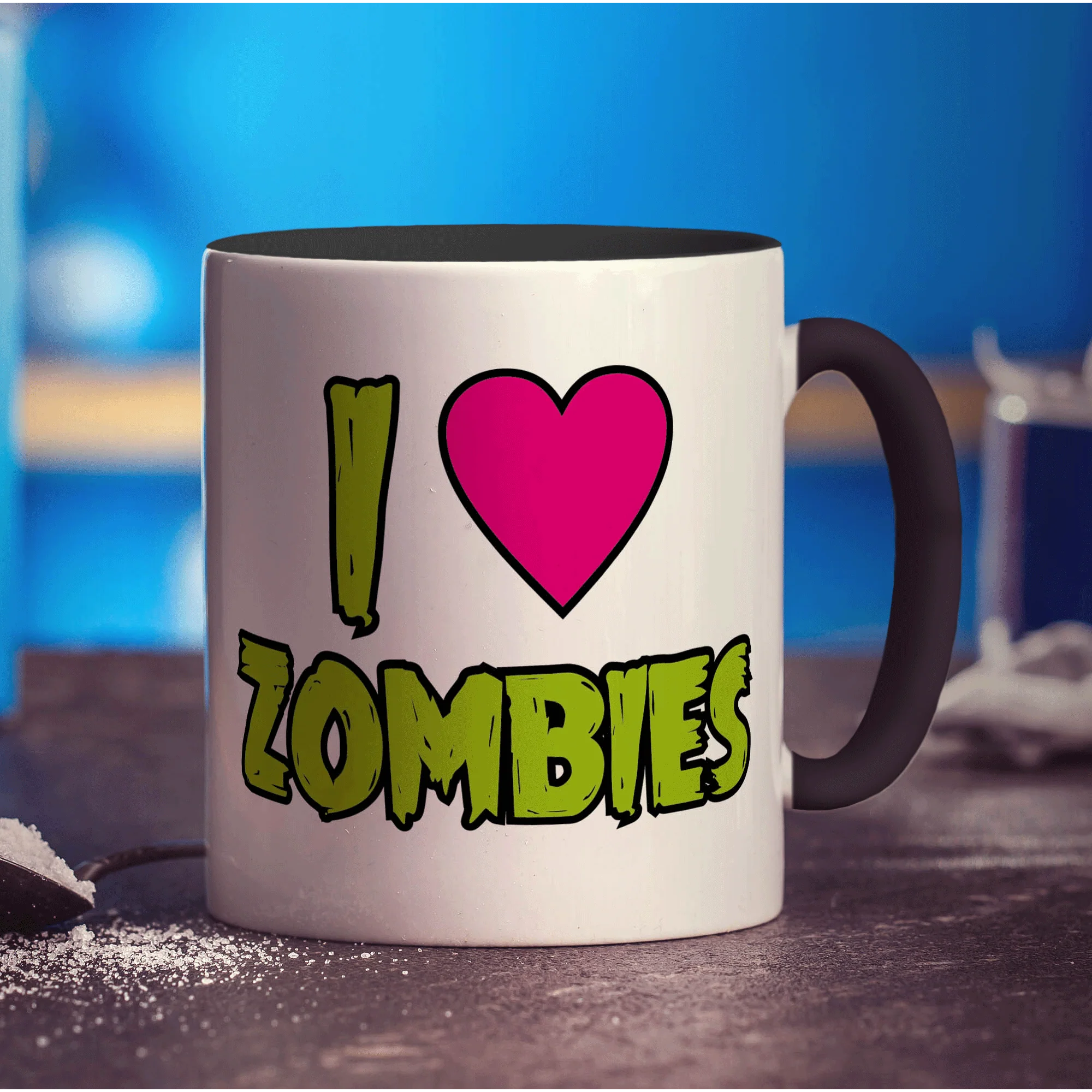 I Heart Zombies Mug - Image 10