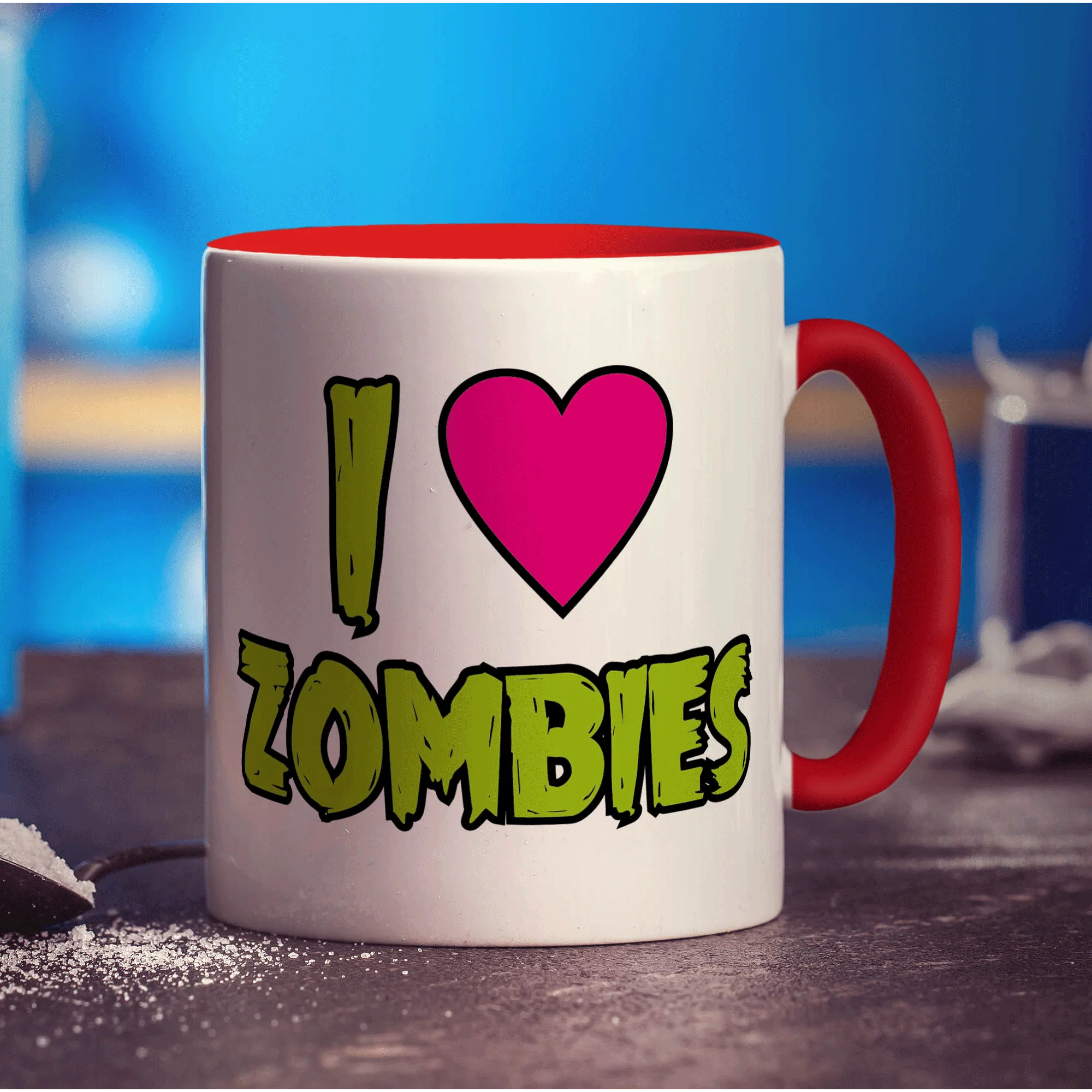 I Heart Zombies Mug - Image 11