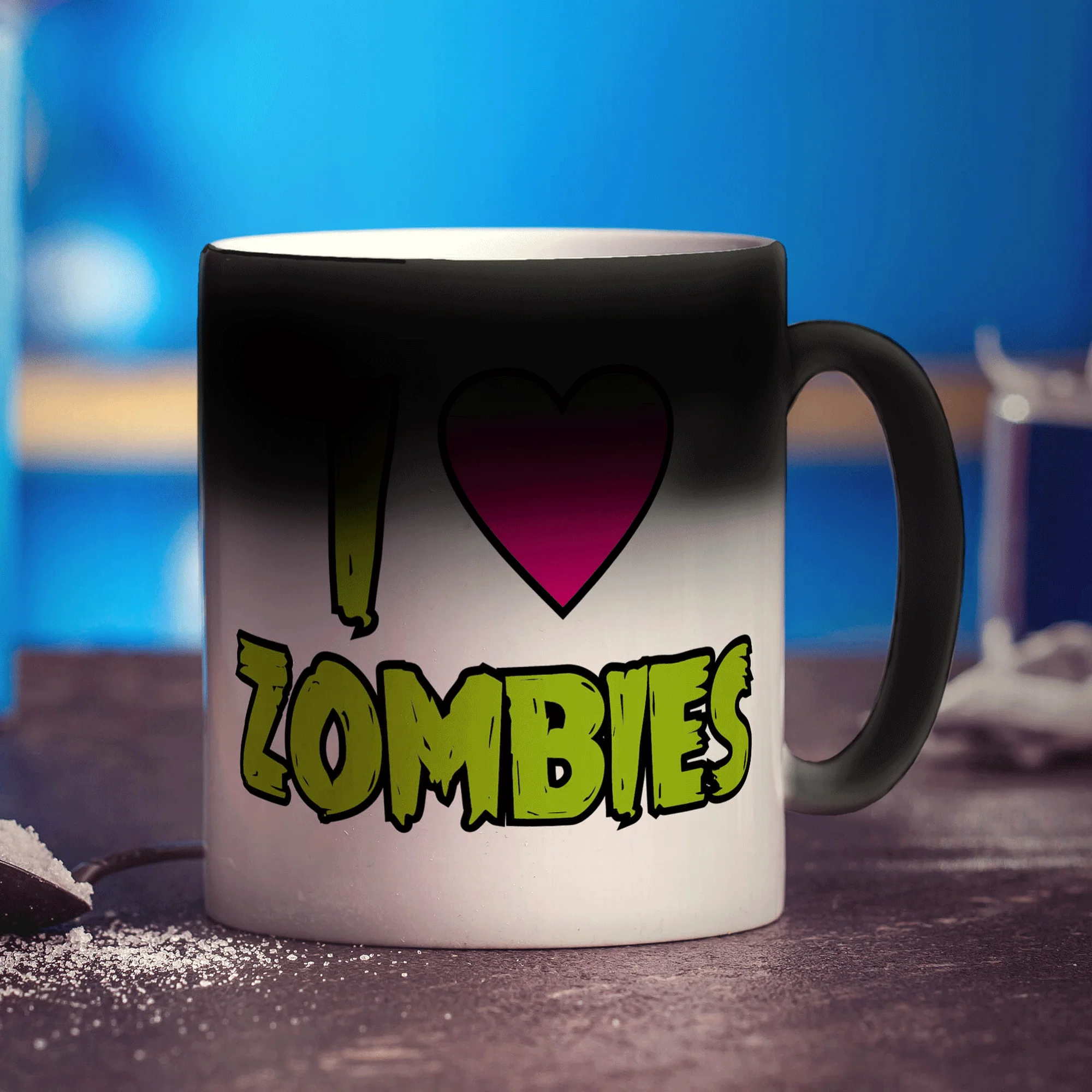 I Heart Zombies Mug - Image 6