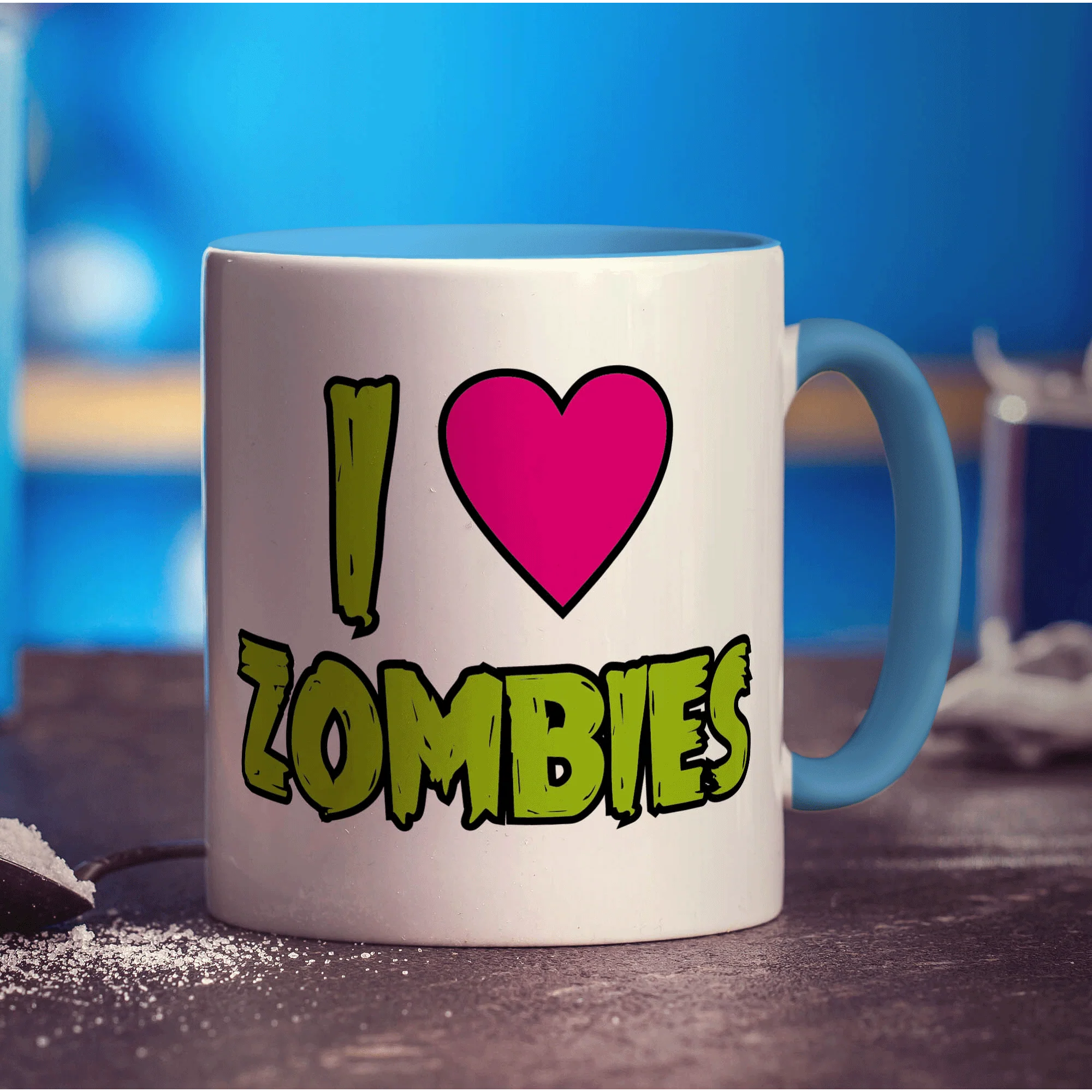 I Heart Zombies Mug - Image 8