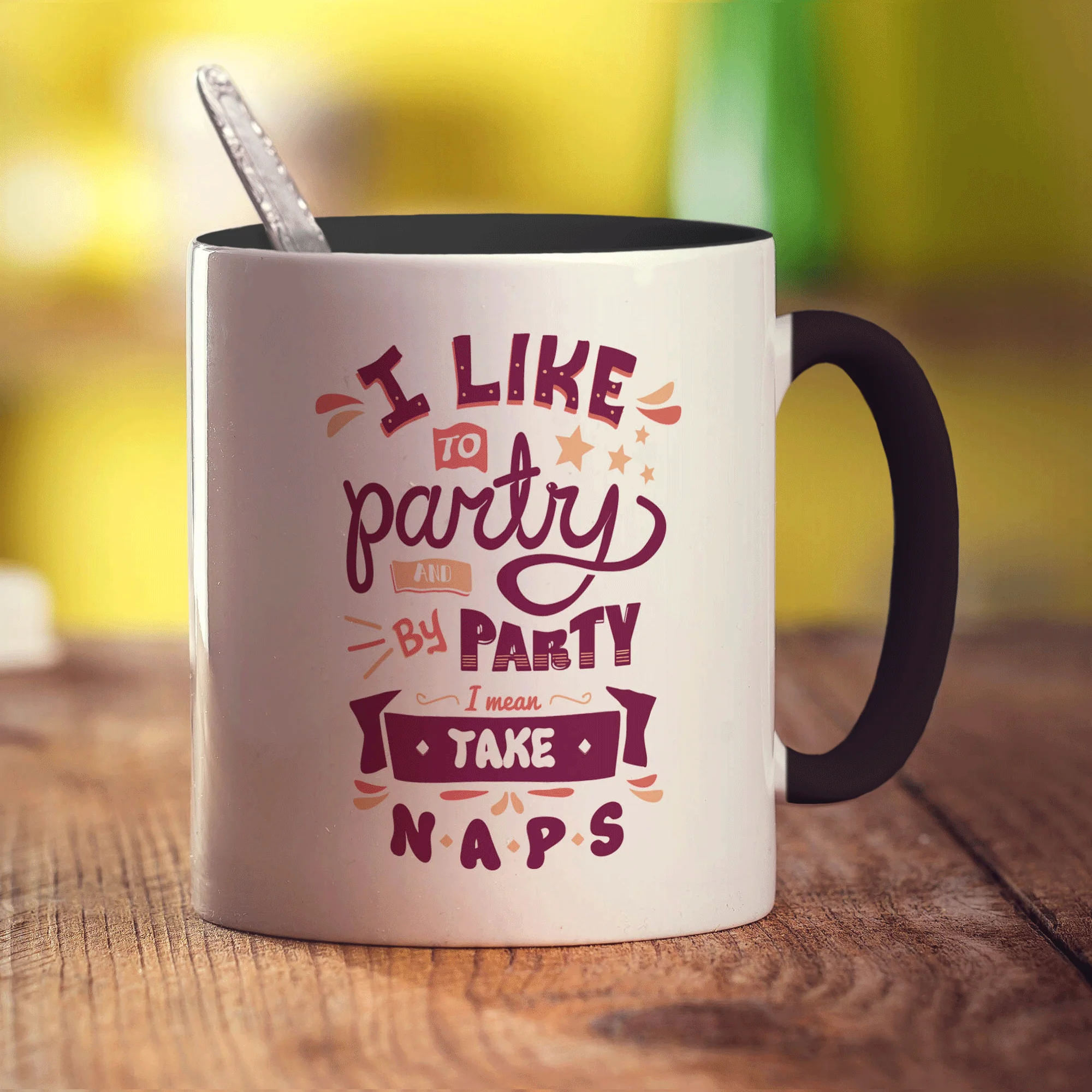I Like to Party and By Party I Mean Take Naps Mug - Image 10