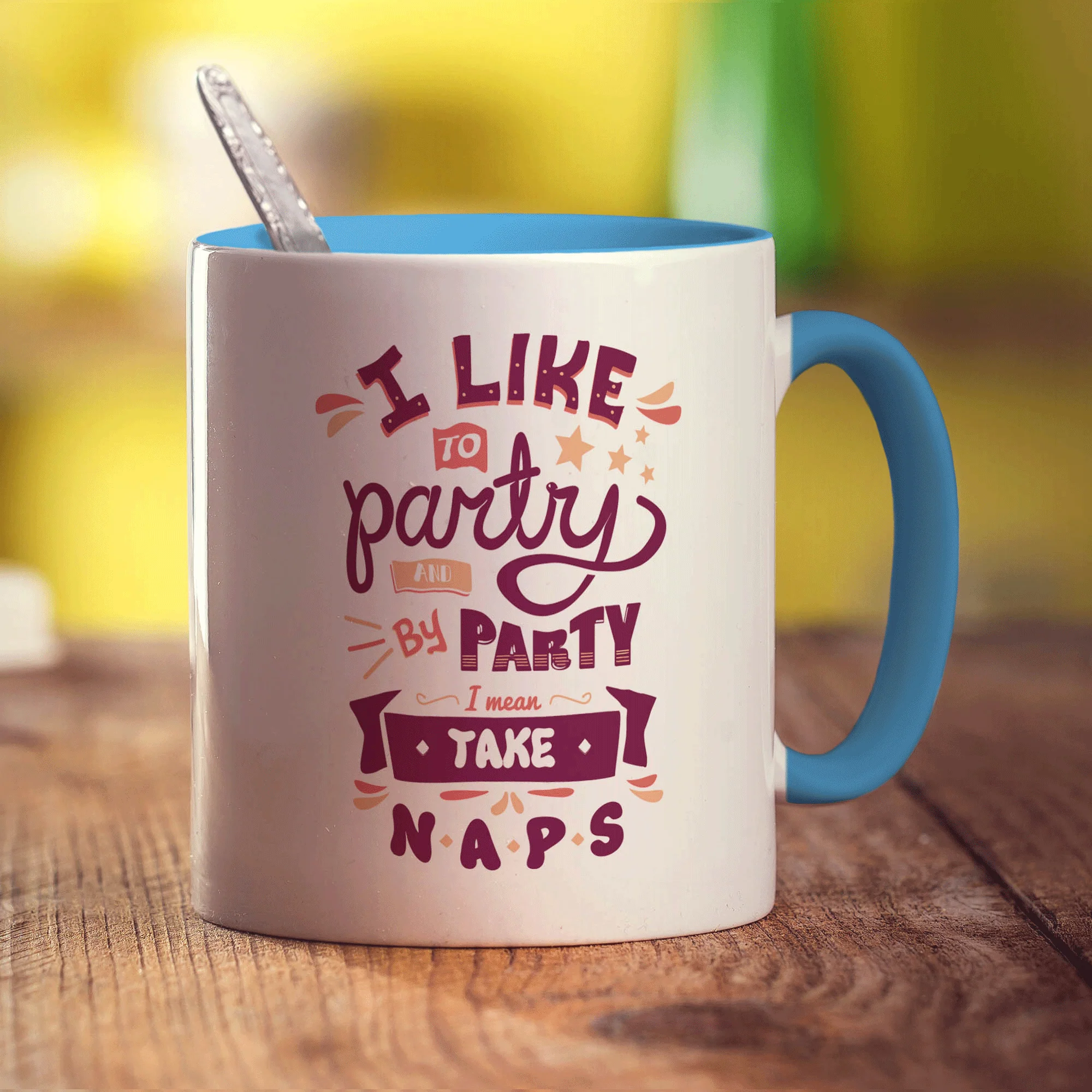 I Like to Party and By Party I Mean Take Naps Mug - Image 8