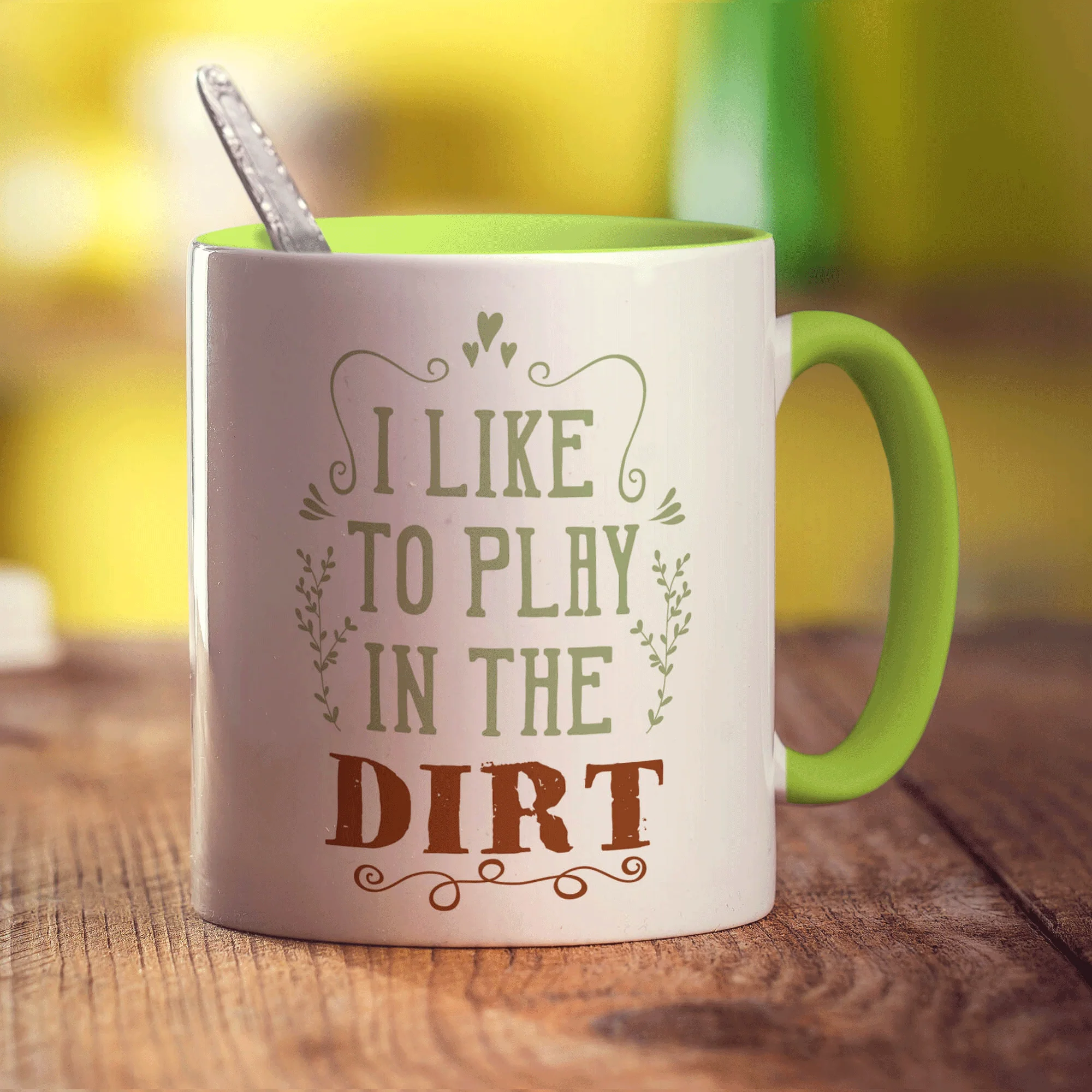 I Like To Play In The Dirt Mug - Image 7