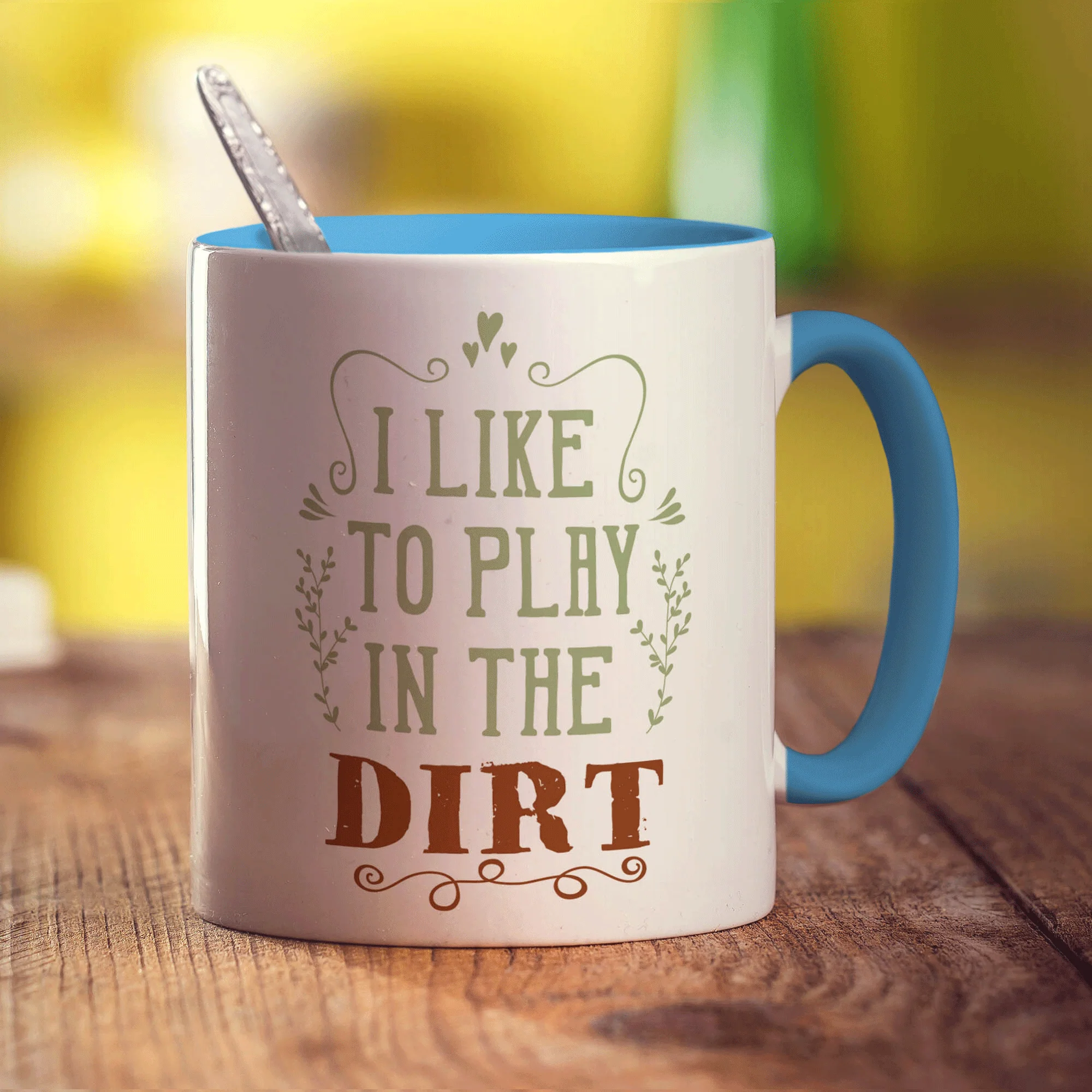 I Like To Play In The Dirt Mug - Image 8